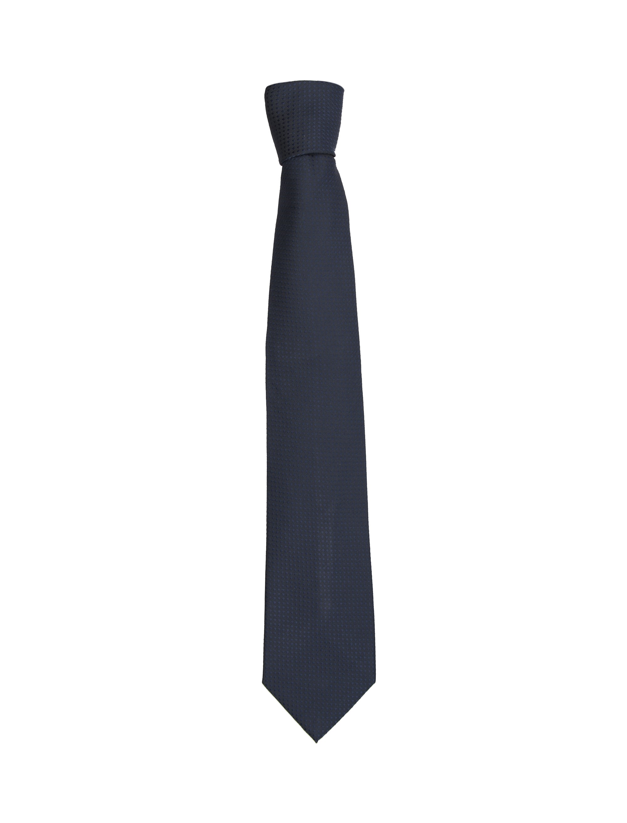 کراوات طرح دار مردانه - کالکشن - سرمه اي - 1