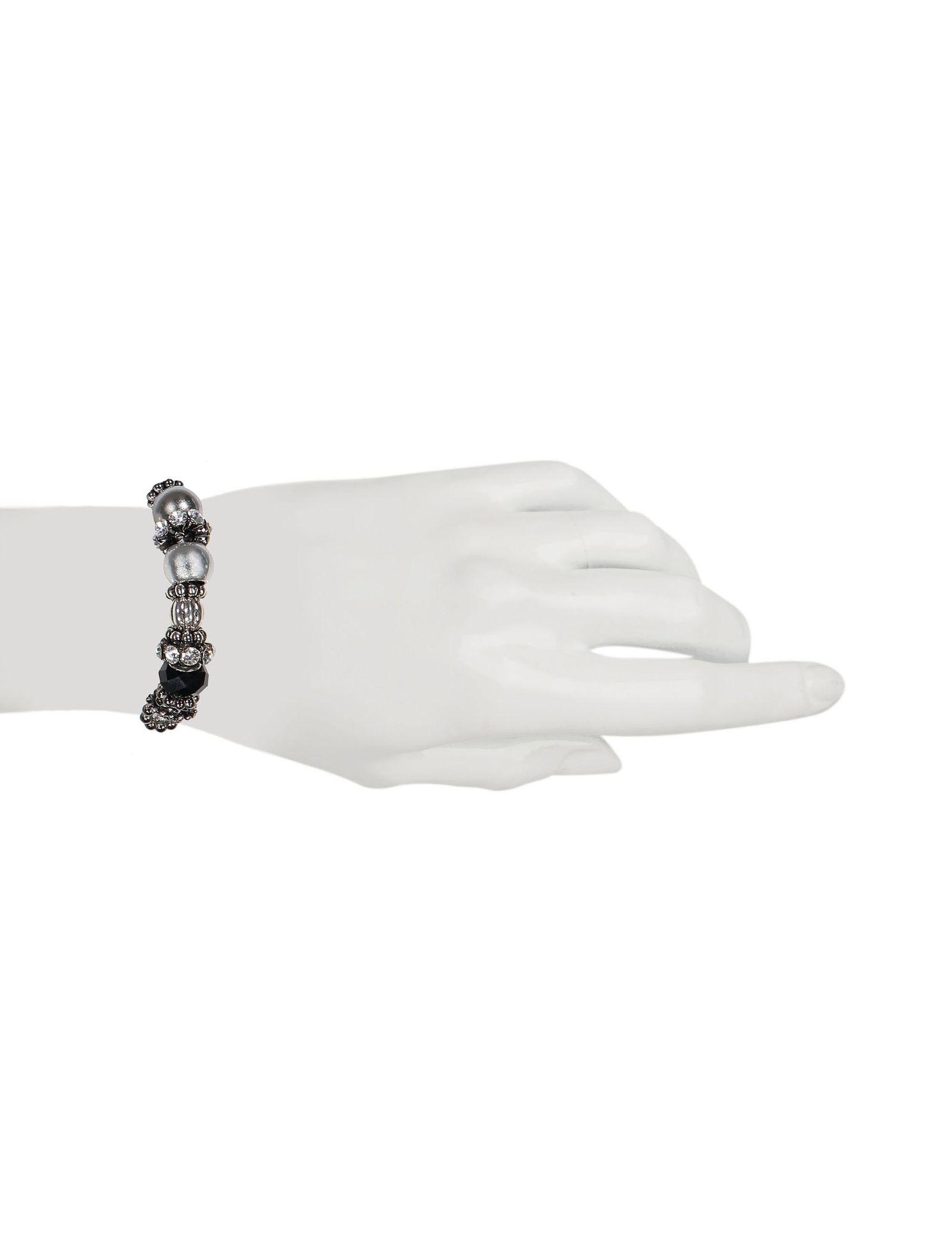 دستبند زنانه - پونت روما - نقره اي - 6