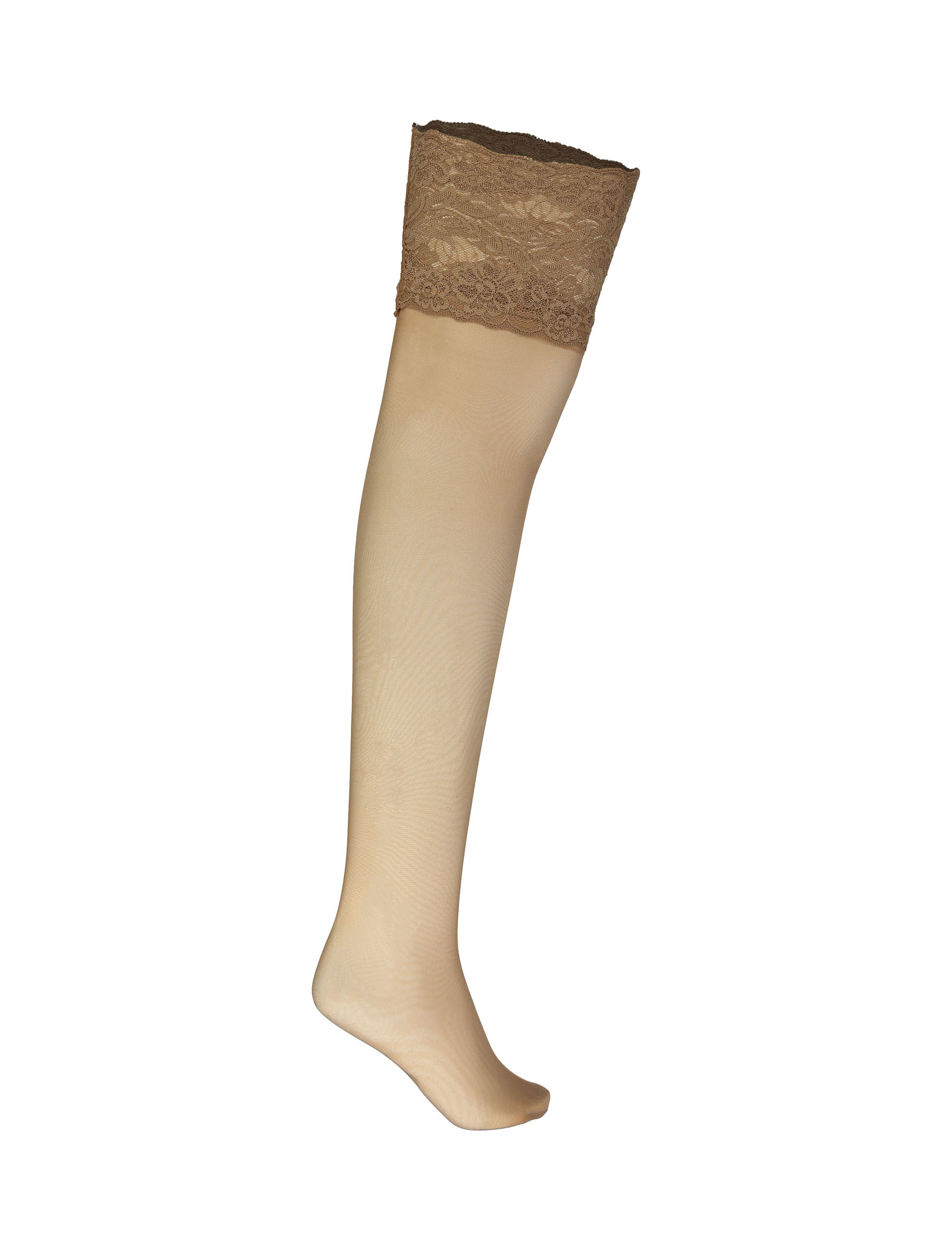 جوراب ساق بلند زنانه - لاوین رز - رنگ پا - 1