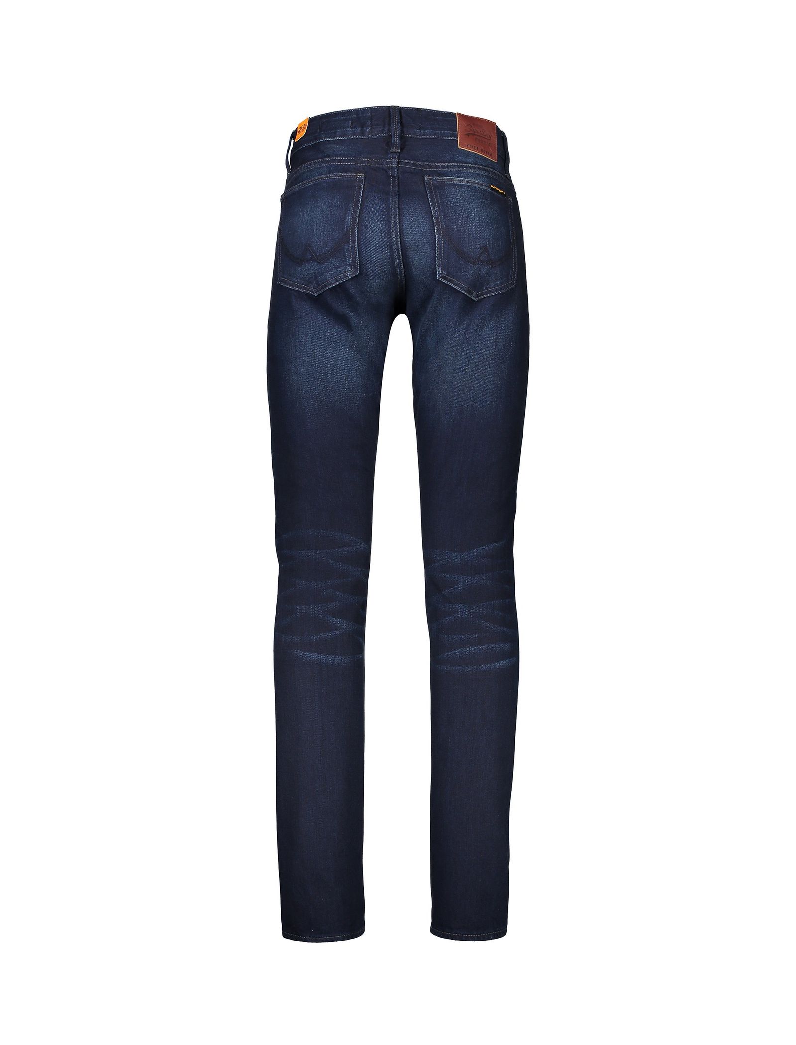 شلوار جین خمره ای مردانه Biker Tapered Jeans - سوپردرای - سرمه اي - 3