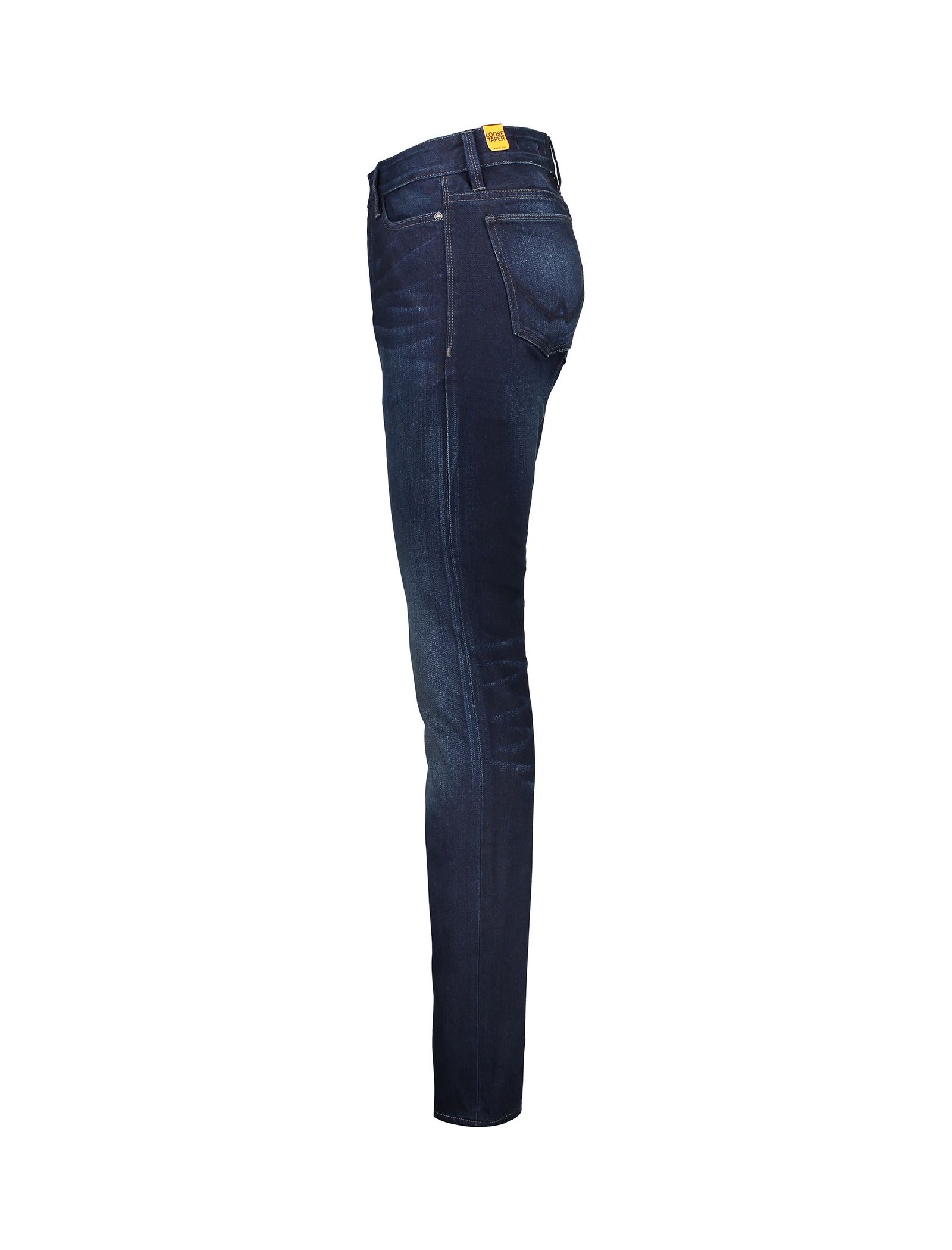 شلوار جین خمره ای مردانه Biker Tapered Jeans - سوپردرای - سرمه اي - 4