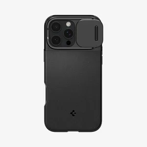 کاور اسپگن مدل Optik Armor MagFit مناسب برای گوشی موبایل اپل iPhone 16 Pro Max