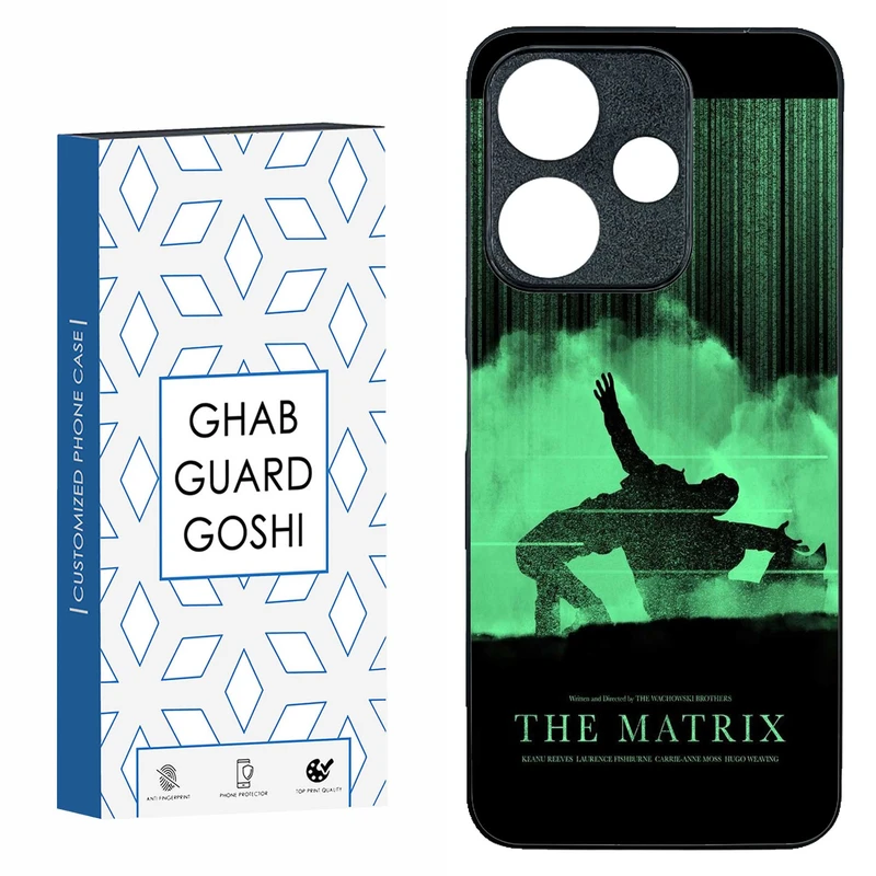 کاور قاب گارد گوشی طرح ماتریکس کد TPU-218 مناسب برای گوشی موبایل شیائومی  REDMI 13  