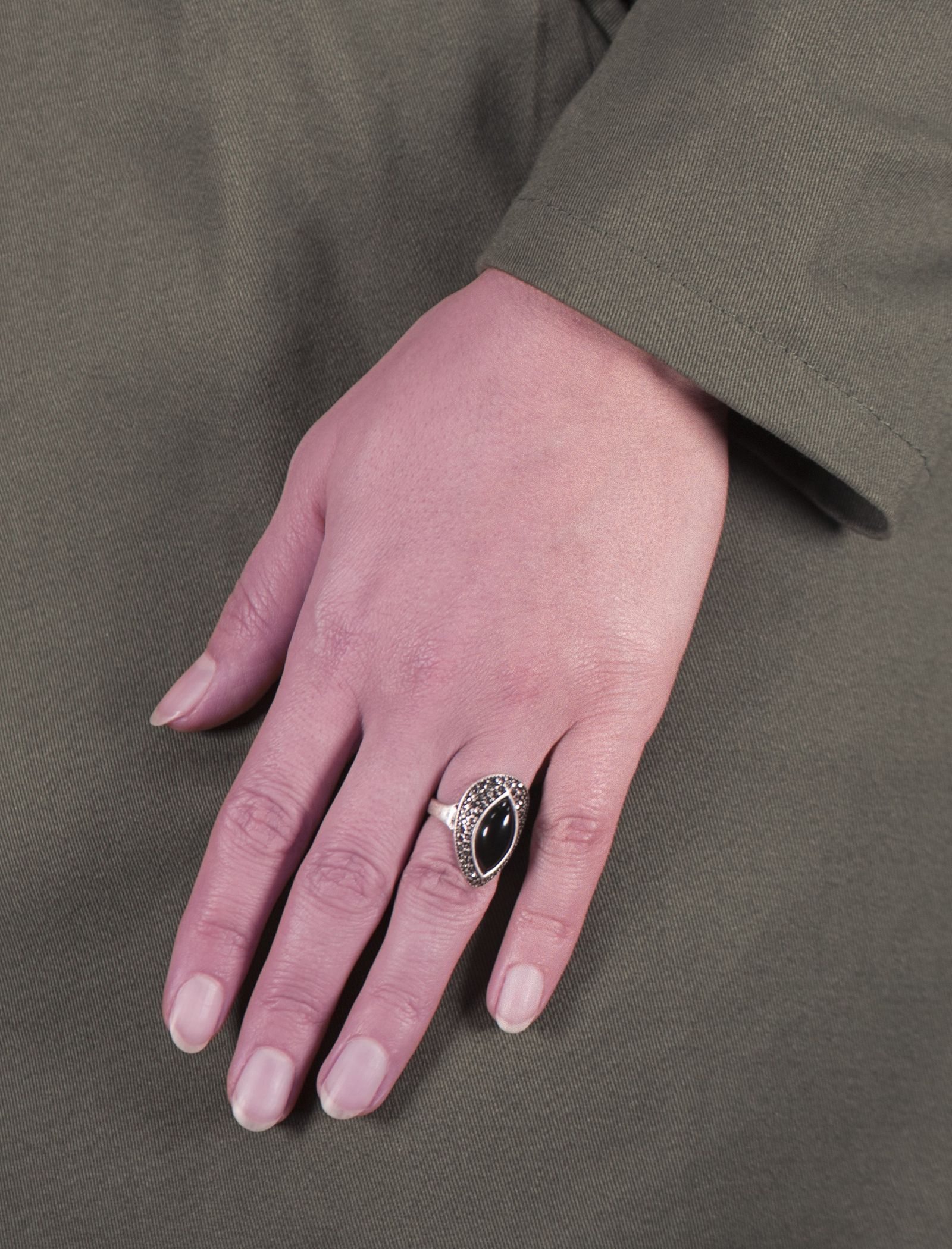 انگشتر زنانه بسته 3 عددی - مانگو - نقره اي - 17
