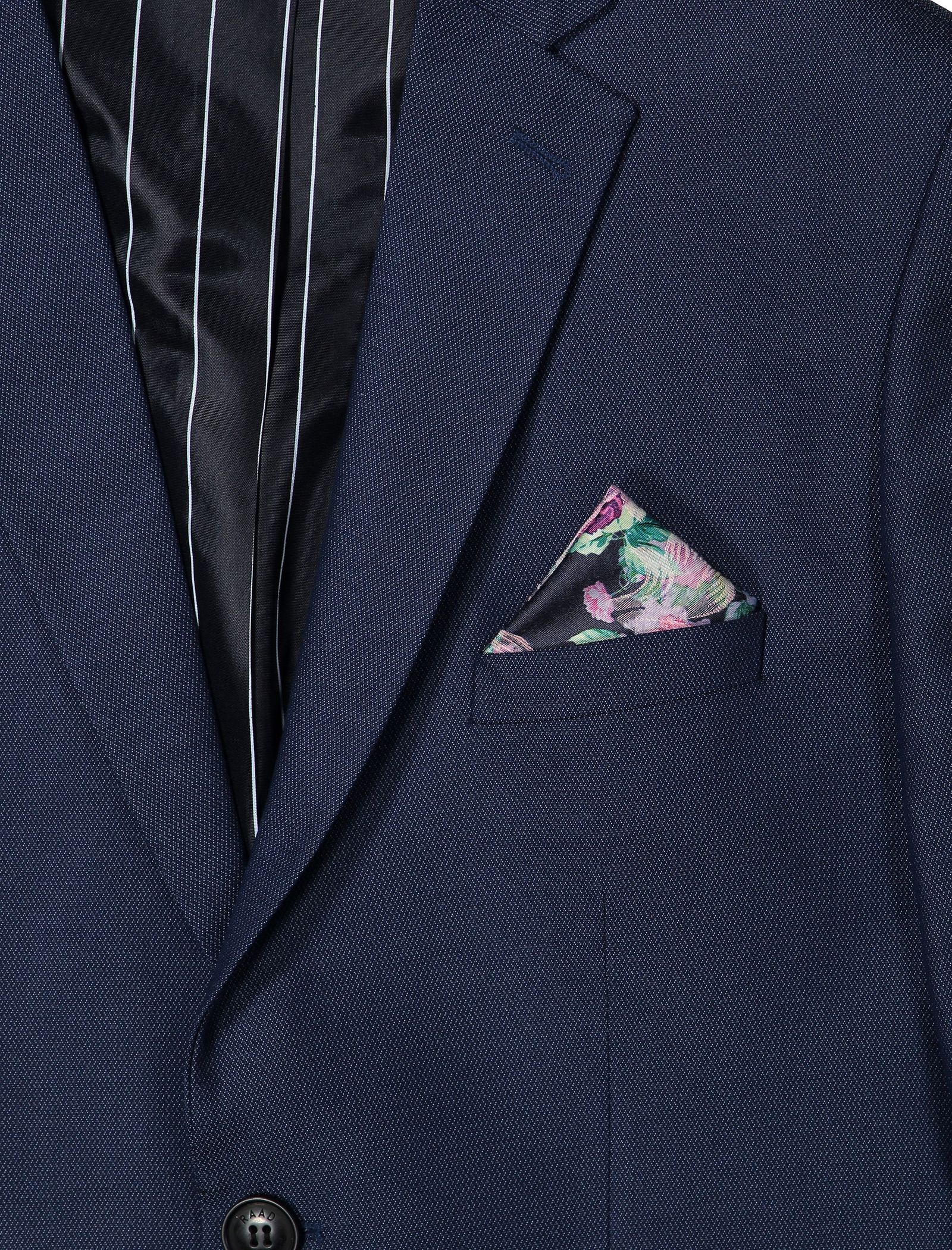 دستمال جیب طرح دار مردانه - خانه مد راد - چند رنگ - 8