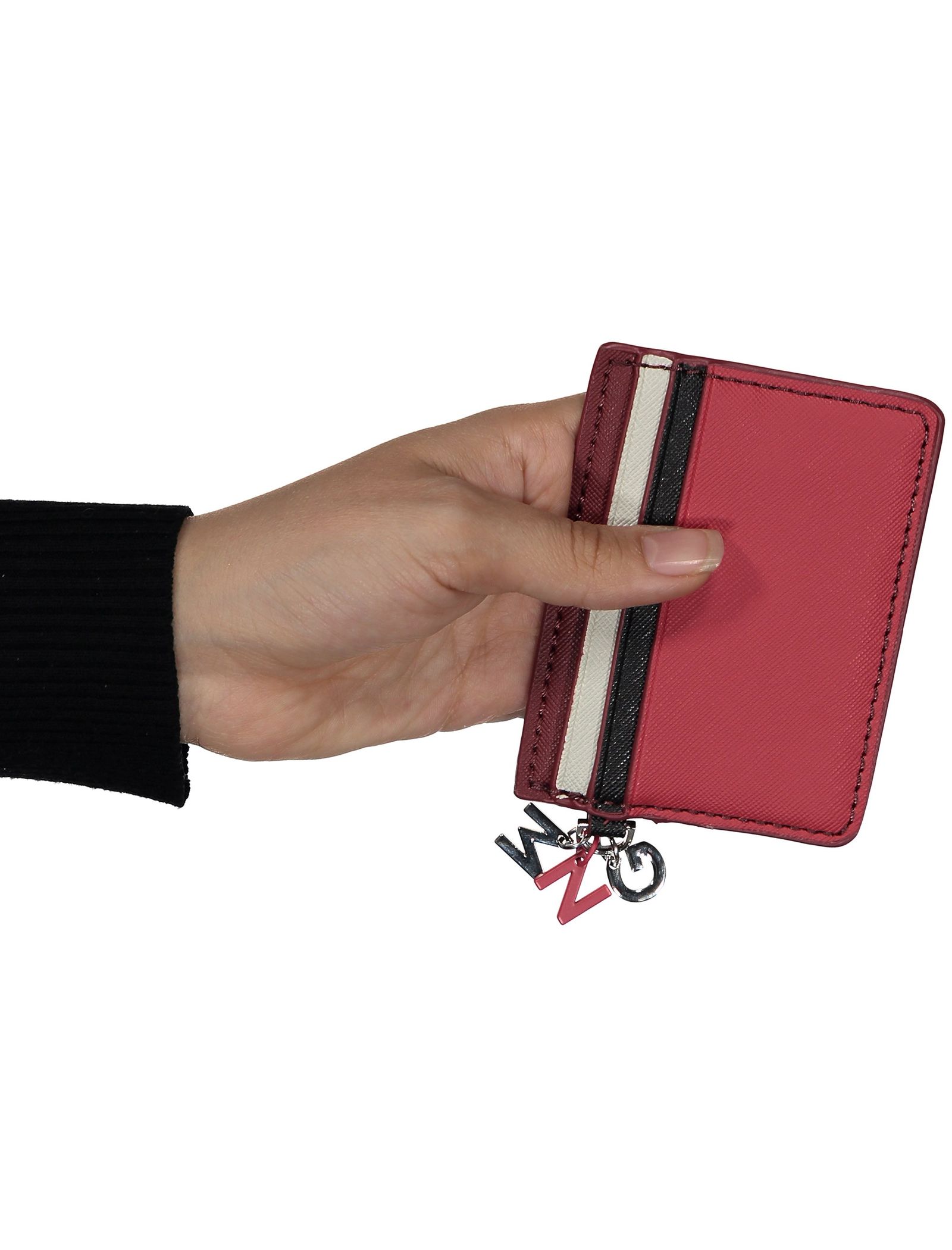 کیف کارت زنانه - مانگو - قرمز - 5