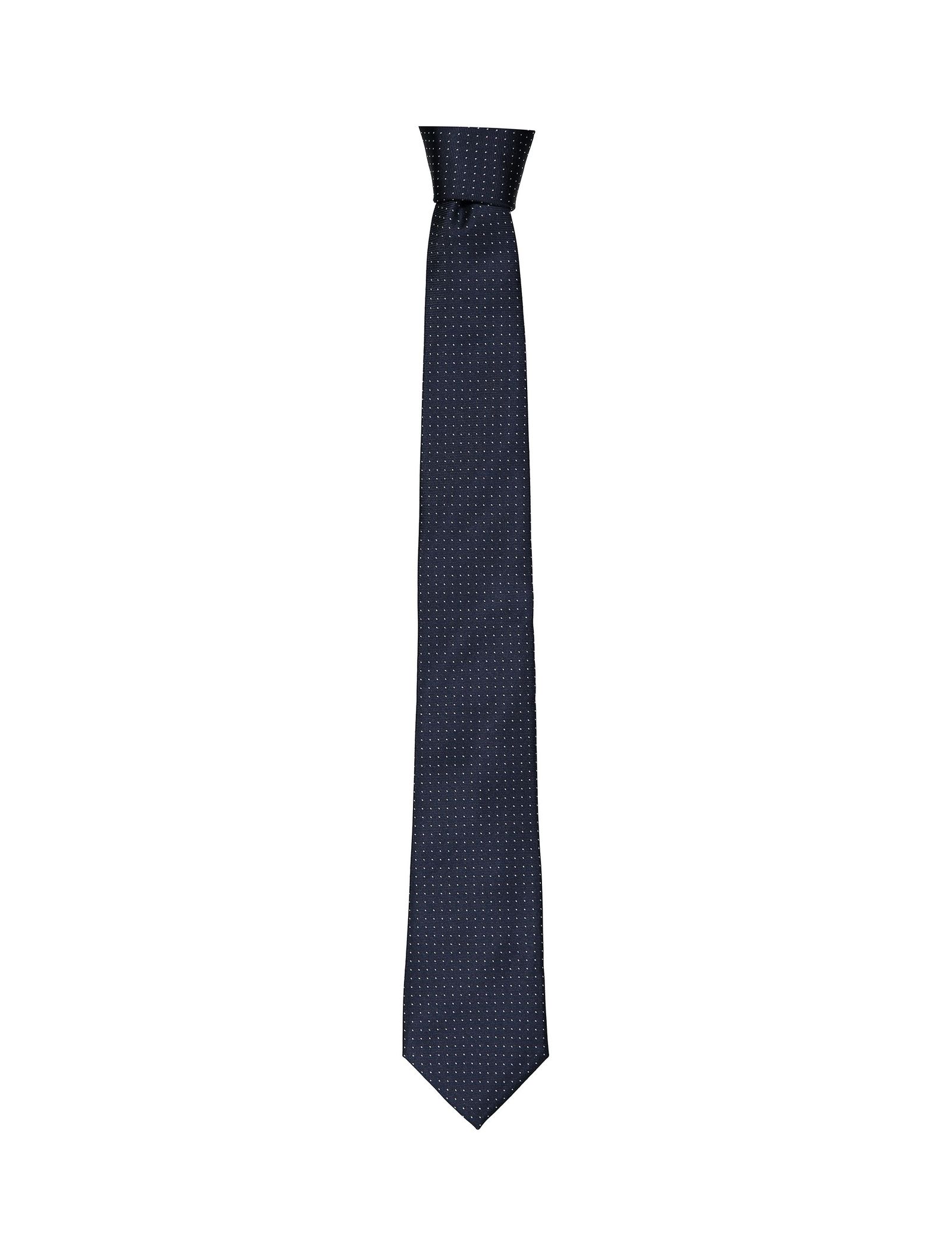 کراوات طرح دار مردانه - مانگو - سرمه اي - 1
