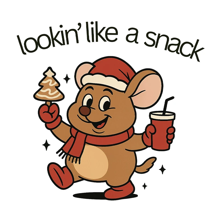 استیکر پارچه و لباس پاد آفرین مدل کریسمس کد S3235