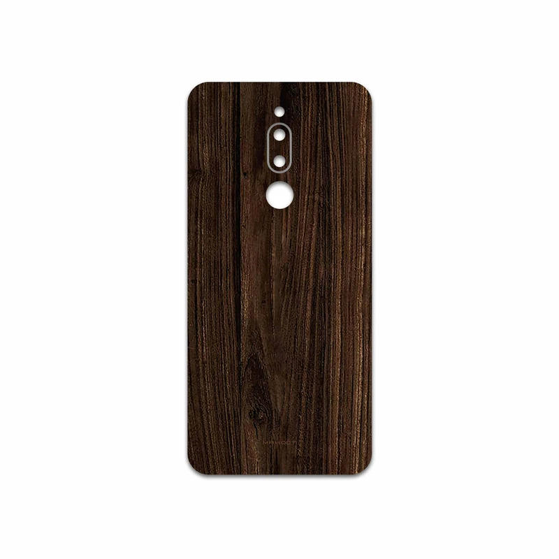 برچسب پوششی ماهوت مدل Dark Walnut Wood مناسب برای گوشی موبایل میزو M6T