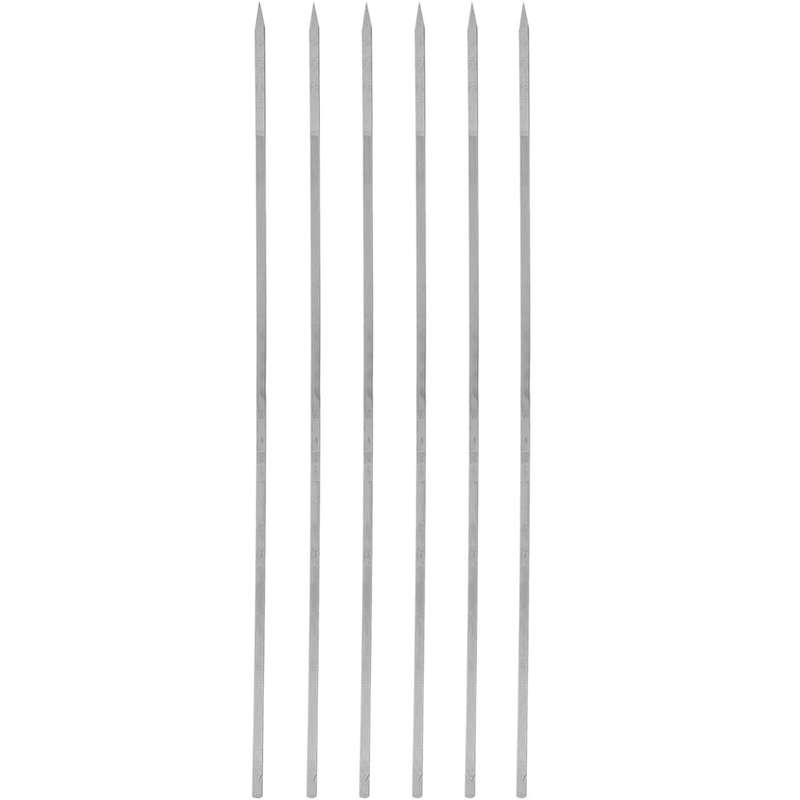 سیخ استیل جوجه مدل کوتاه بسته 6 عددی