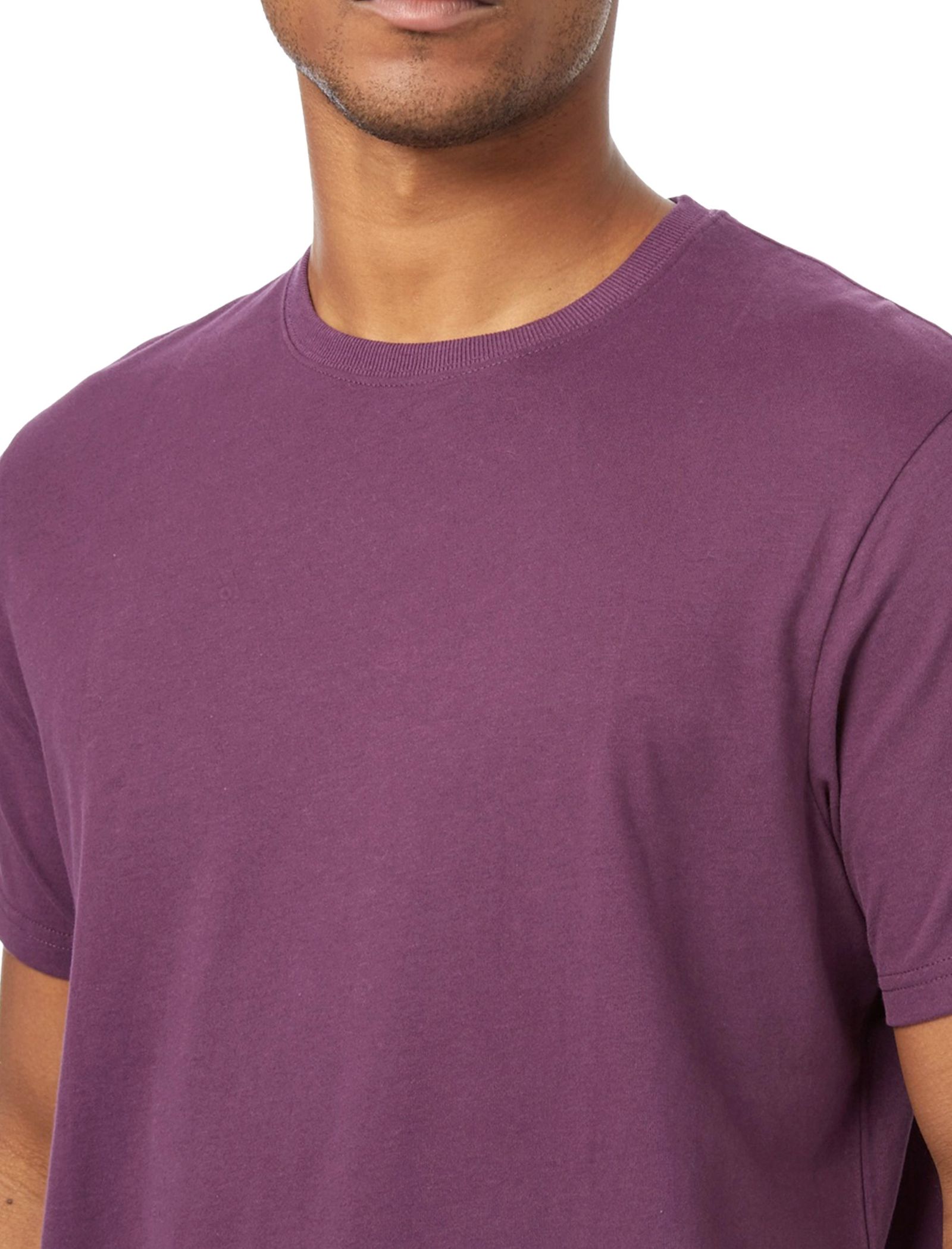 تی شرت و شلوار راحتی نخی مردانه - مین نیو اینگلند - بنفش - 13