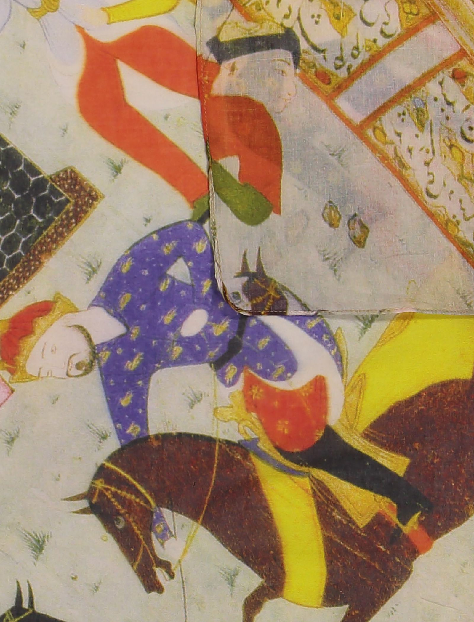روسری طرح دار زنانه - گالری آرتمیس - چند رنگ - 3