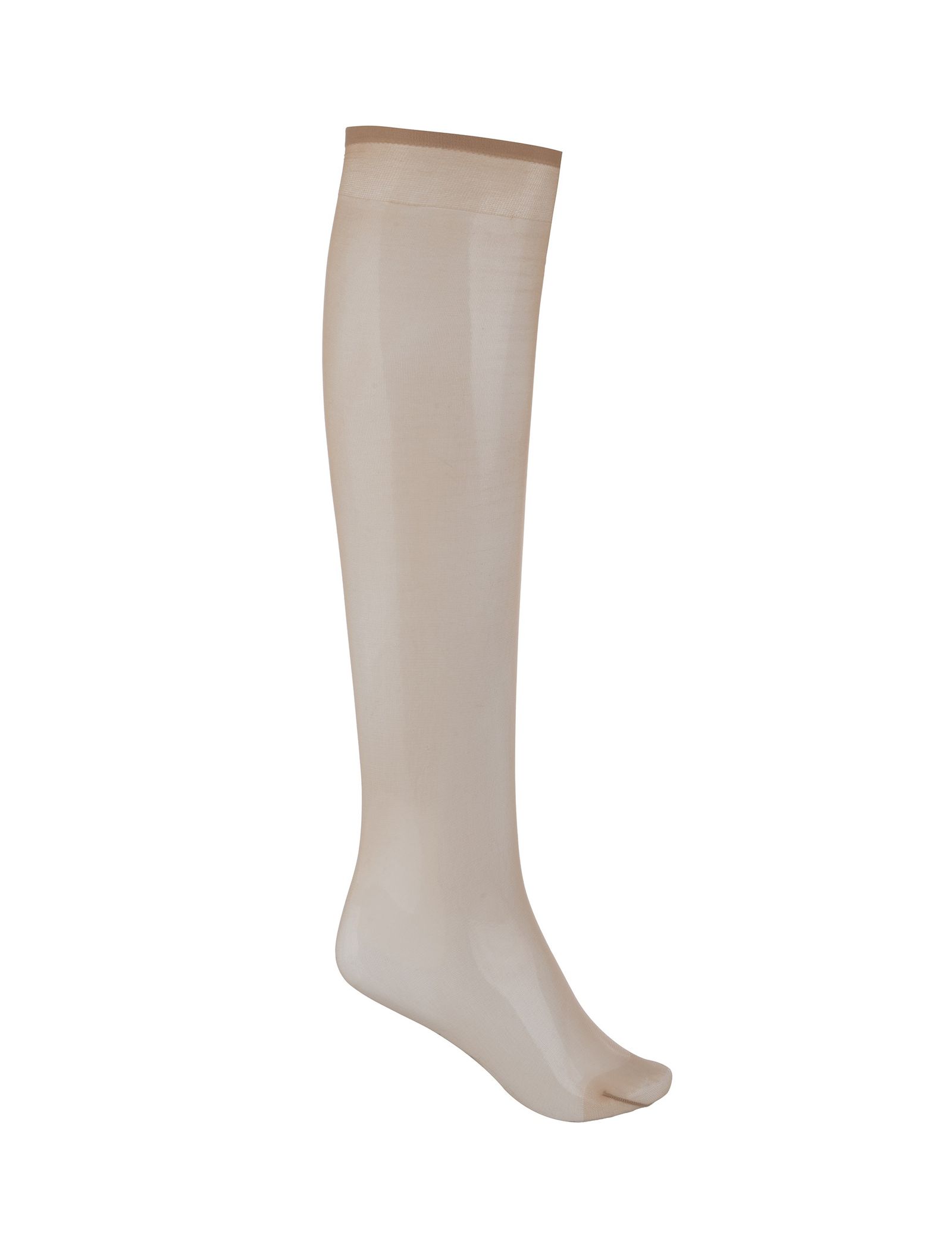 جوراب ساق بلند زنانه بسته 3 عددی - کالکشن - بژ - 3