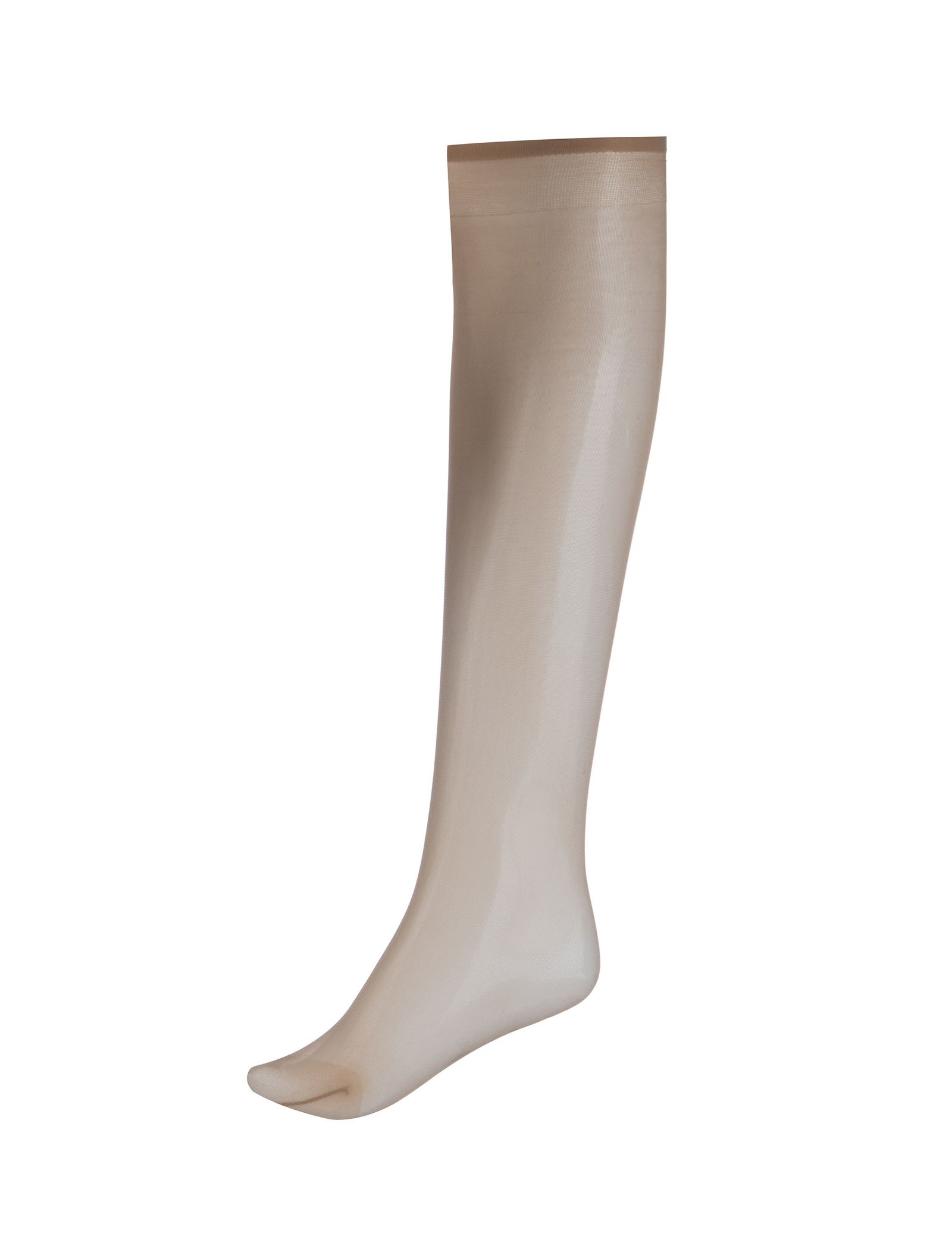 جوراب ساق بلند زنانه بسته 3 عددی - کالکشن - بژ - 4