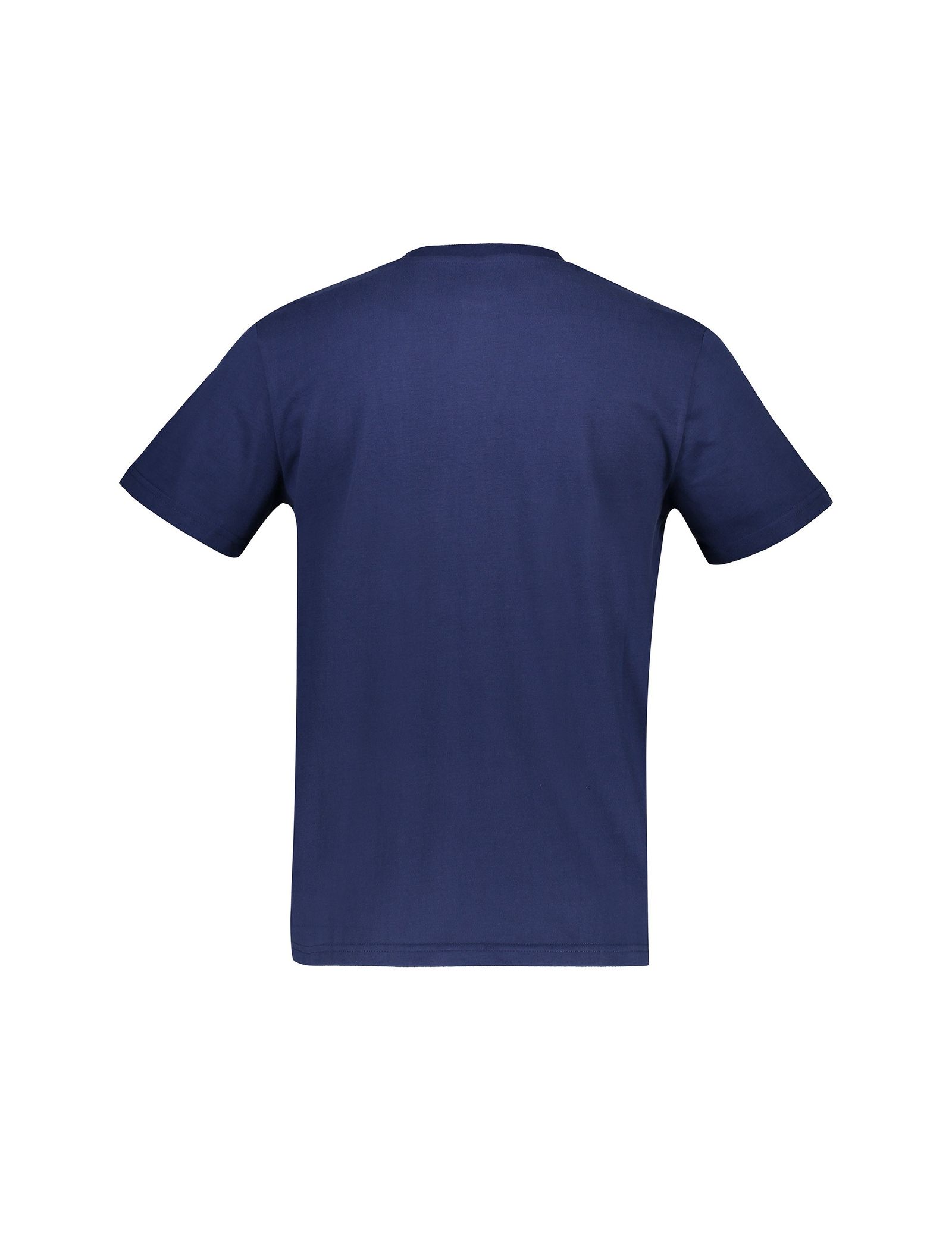 تی شرت و شلوارک راحتی نخی مردانه - مین نیو اینگلند - سرمه اي       - 4