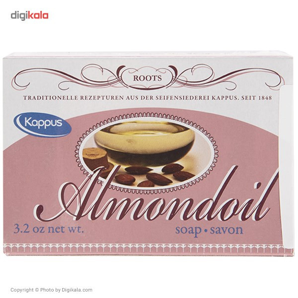 صابون شستشو کاپوس مدل Almond Oil وزن 100 گرم