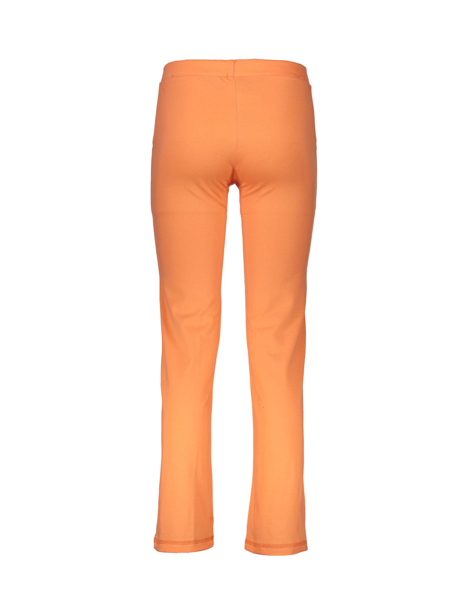 تی شرت و شلوار راحتی نخی زنانه - ناربن - نارنجي - 8