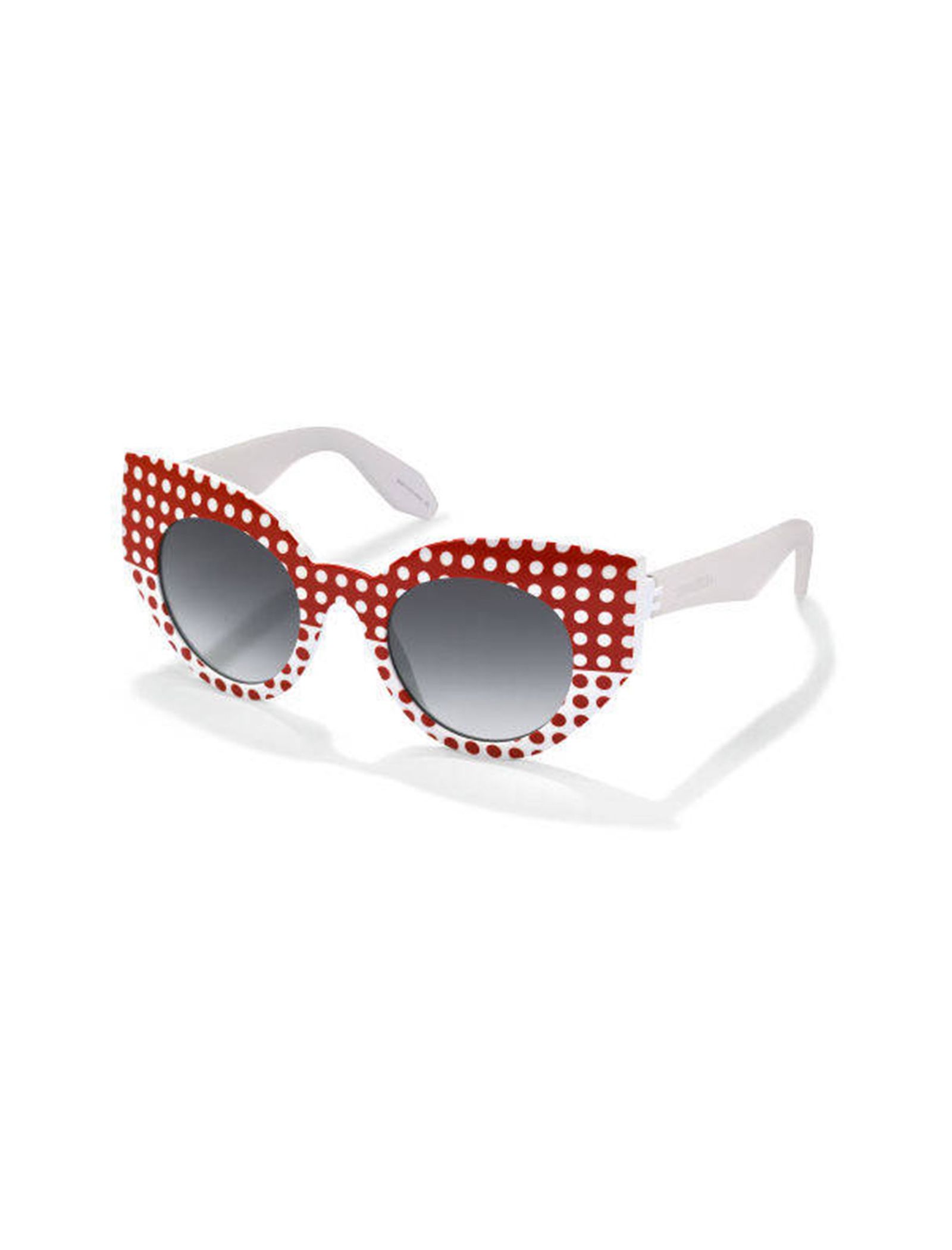 عینک آفتابی گربه ای زنانه - سواچ - سفيد و قرمز - 3