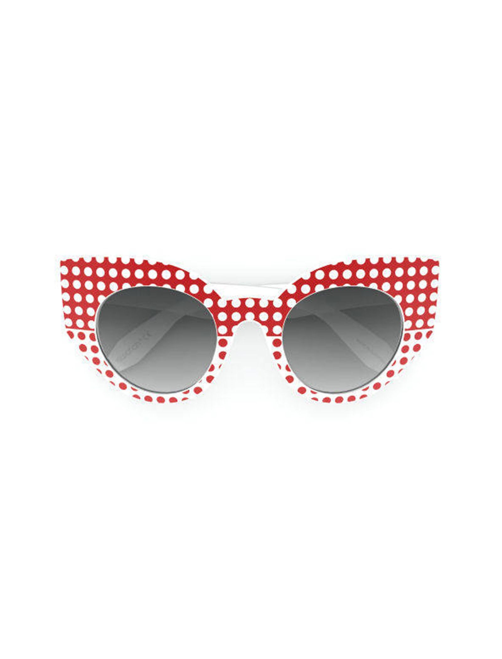 عینک آفتابی گربه ای زنانه - سواچ - سفيد و قرمز - 4