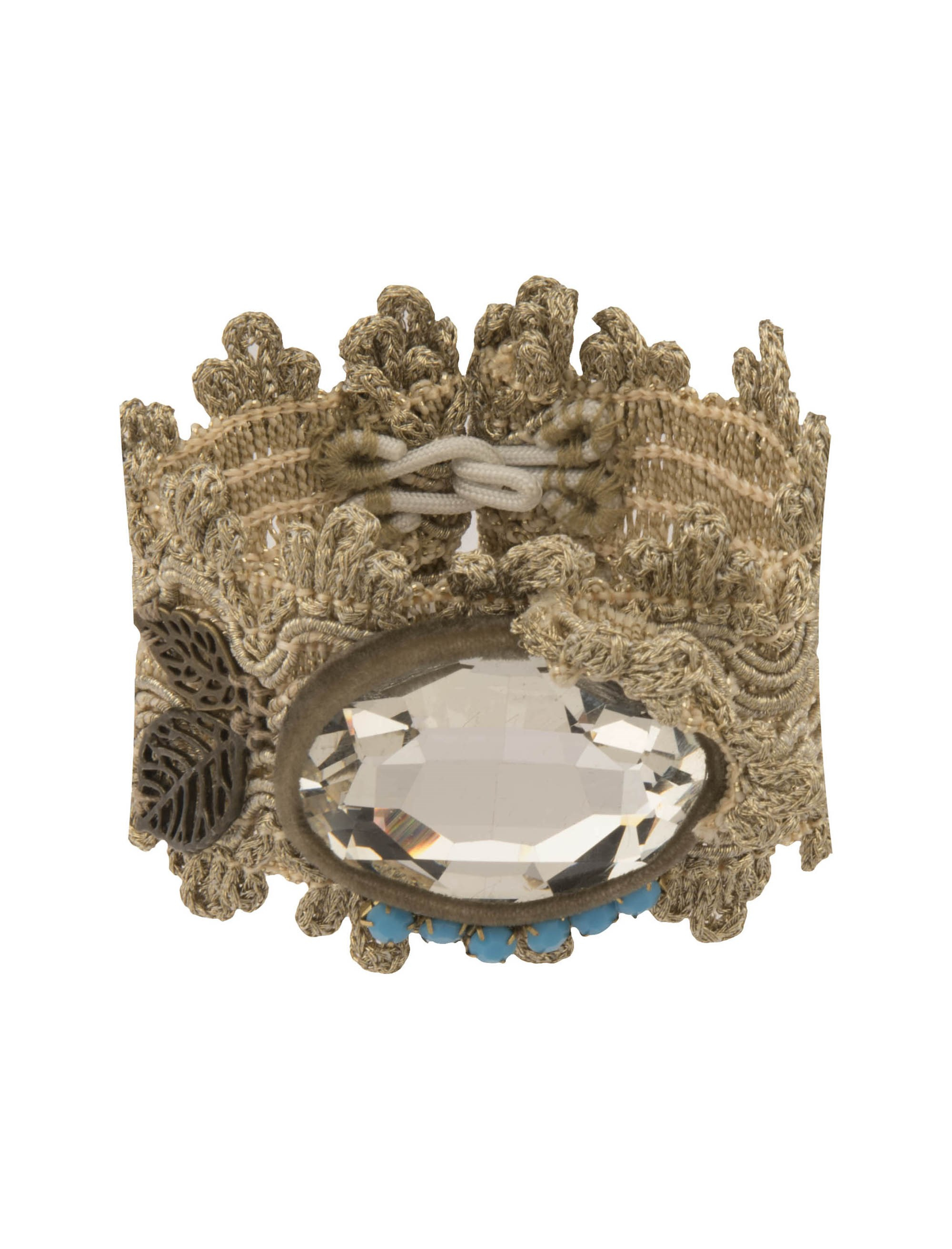 دستبند دست ساز نگین دار زنانه - مهران رفیعیان