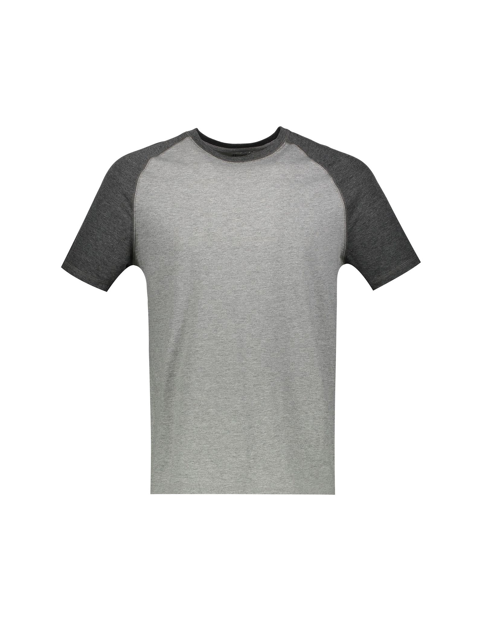 تی شرت و شلوارک راحتی نخی مردانه - سلیو - طوسي - 3