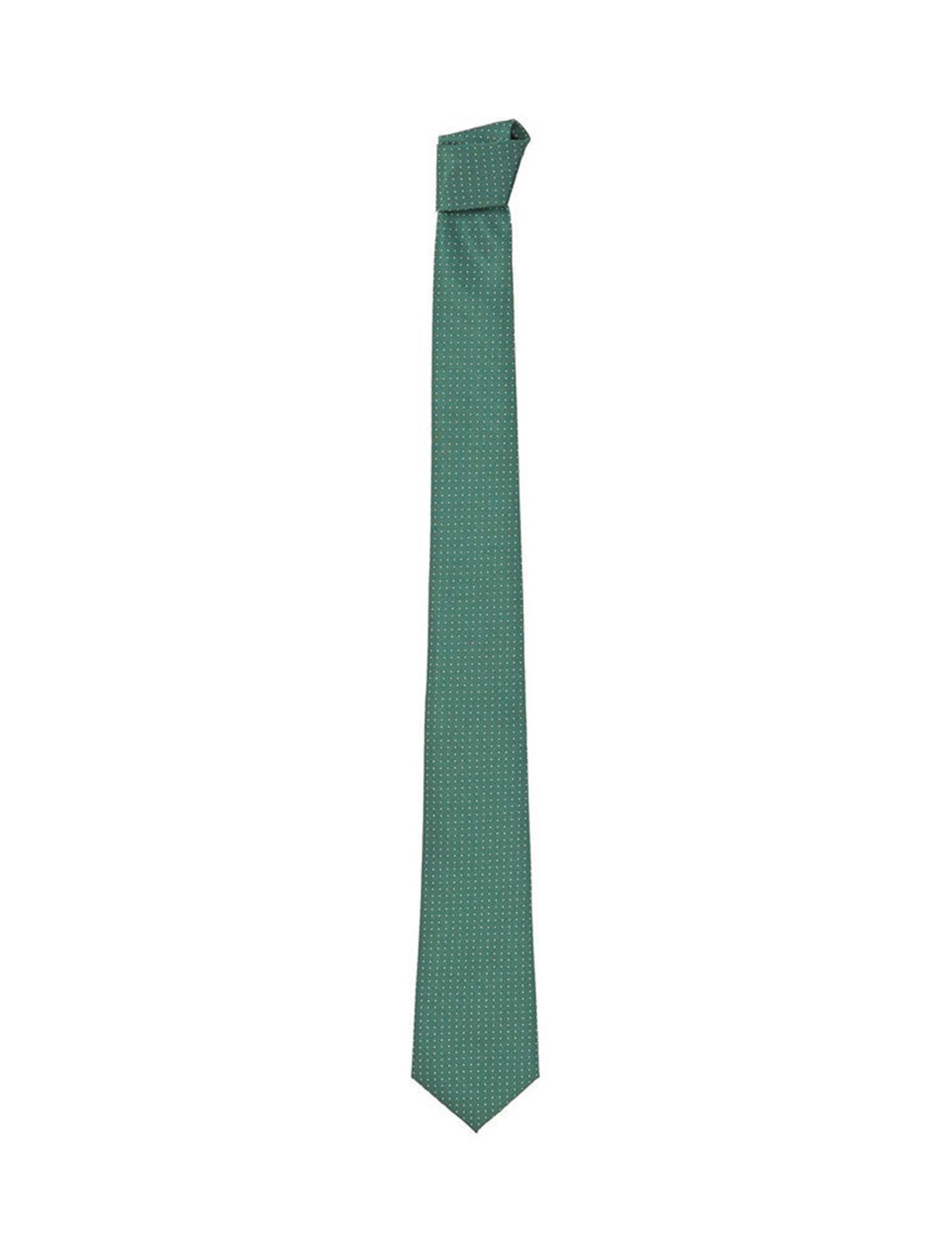 کراوات طرح دار مردانه - مانگو - سبز - 1