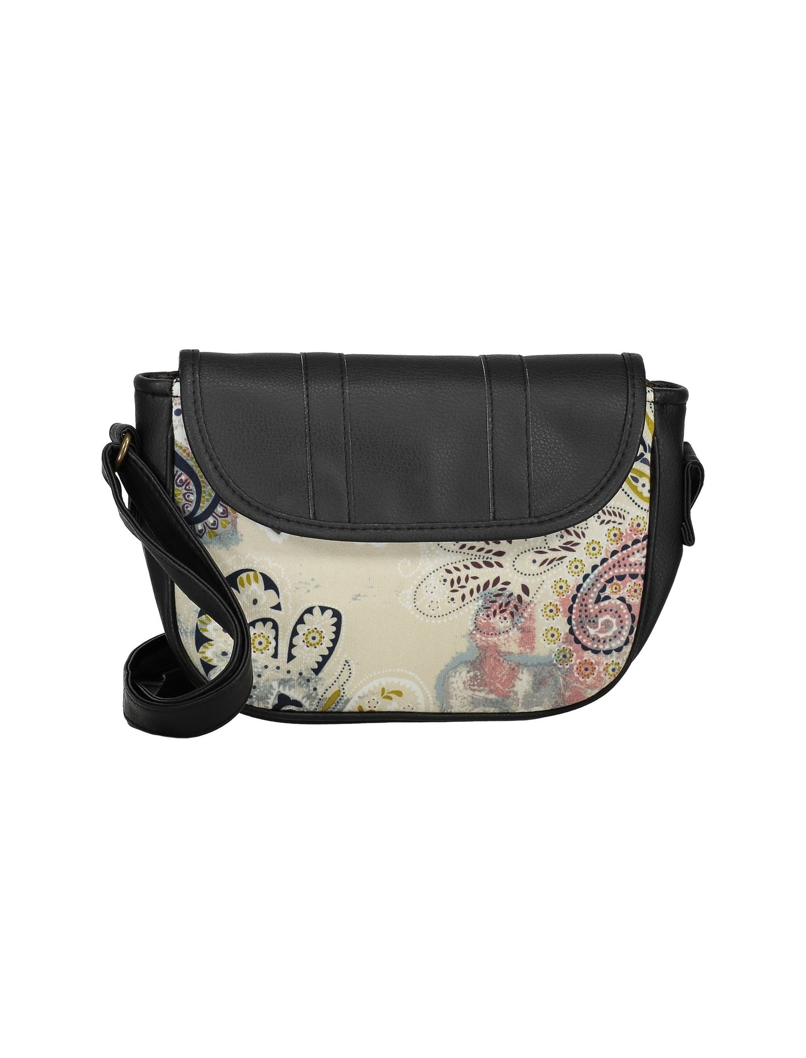 کیف دوشی روزمره زنانه - مارتا - مشکي - 4