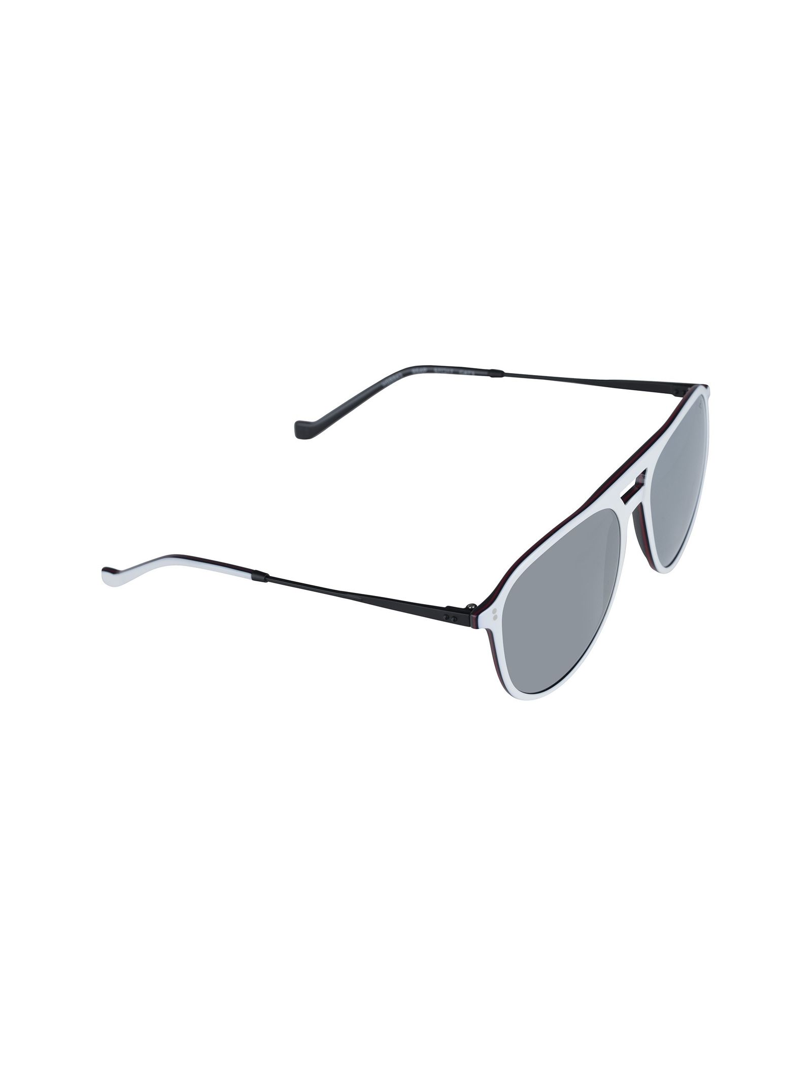 عینک آفتابی خلبانی مردانه - هکت - سفيد - 3