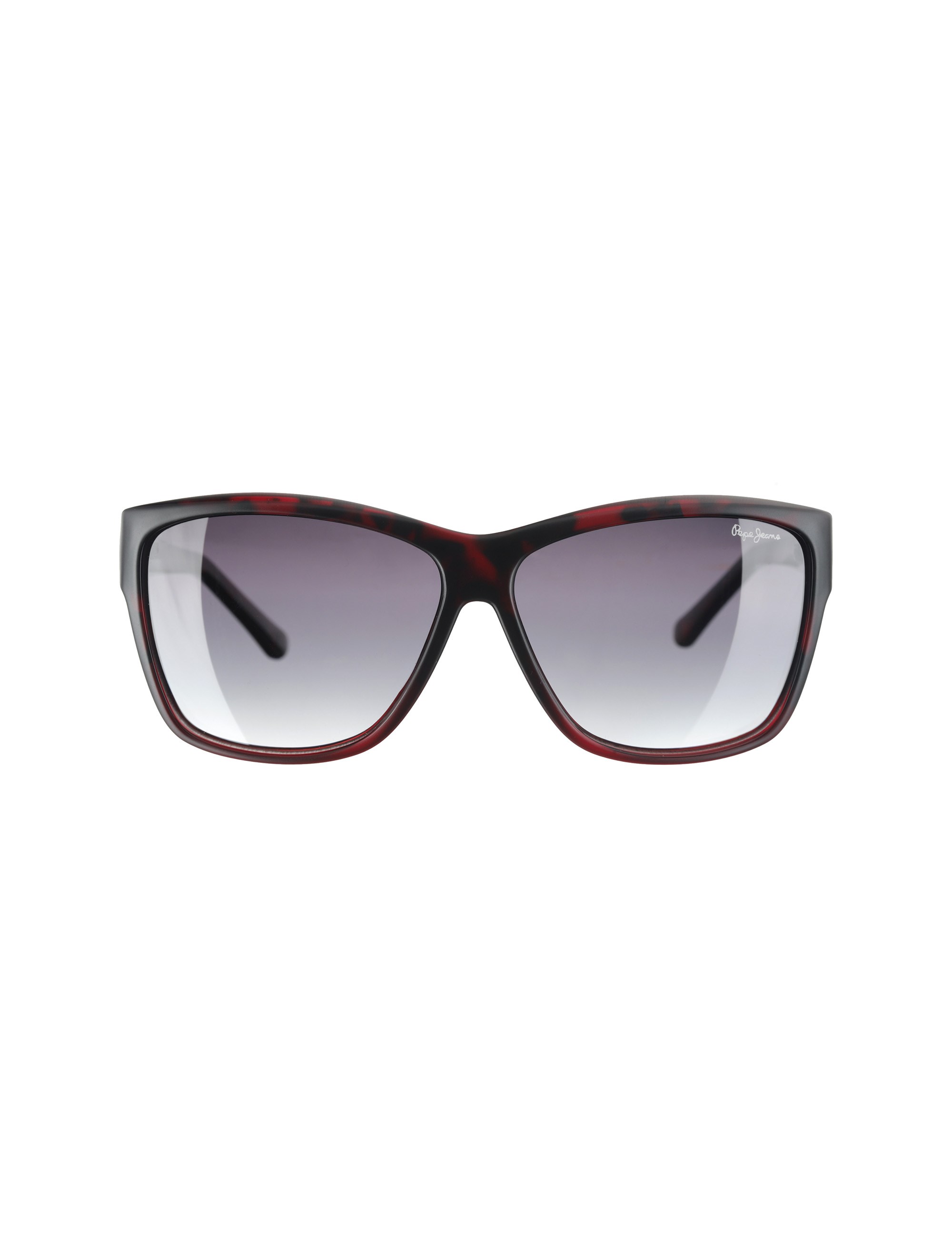 عینک آفتابی مربعی زنانه - پپه جینز - زرشکي - 1