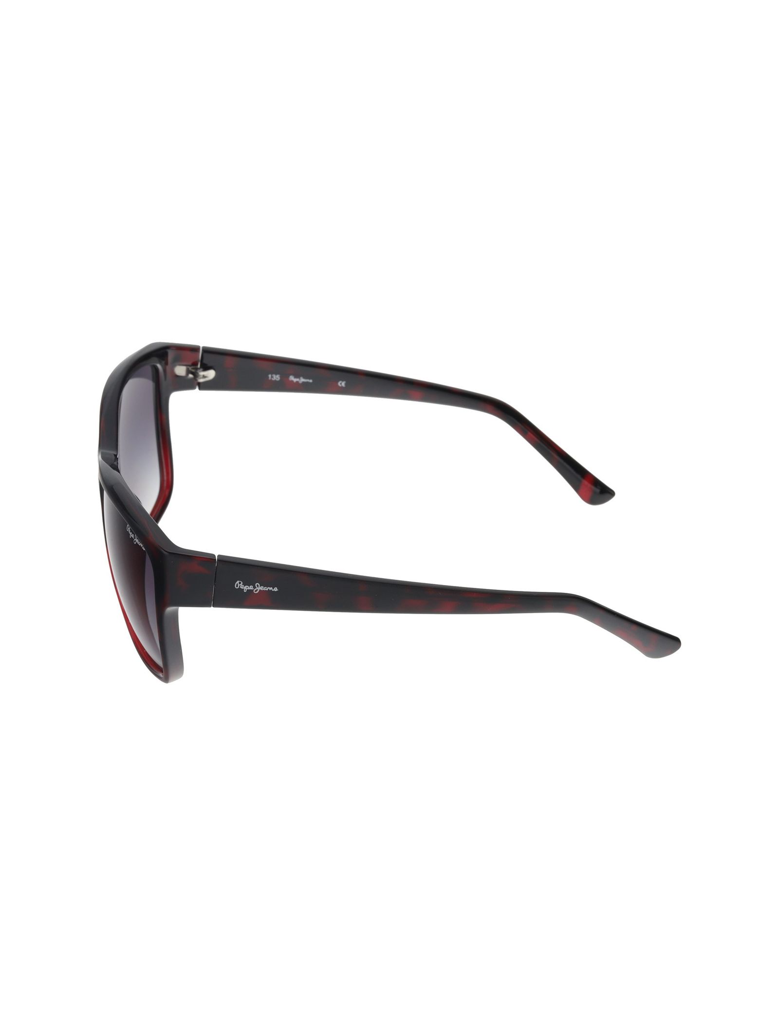 عینک آفتابی مربعی زنانه - پپه جینز - زرشکي - 4