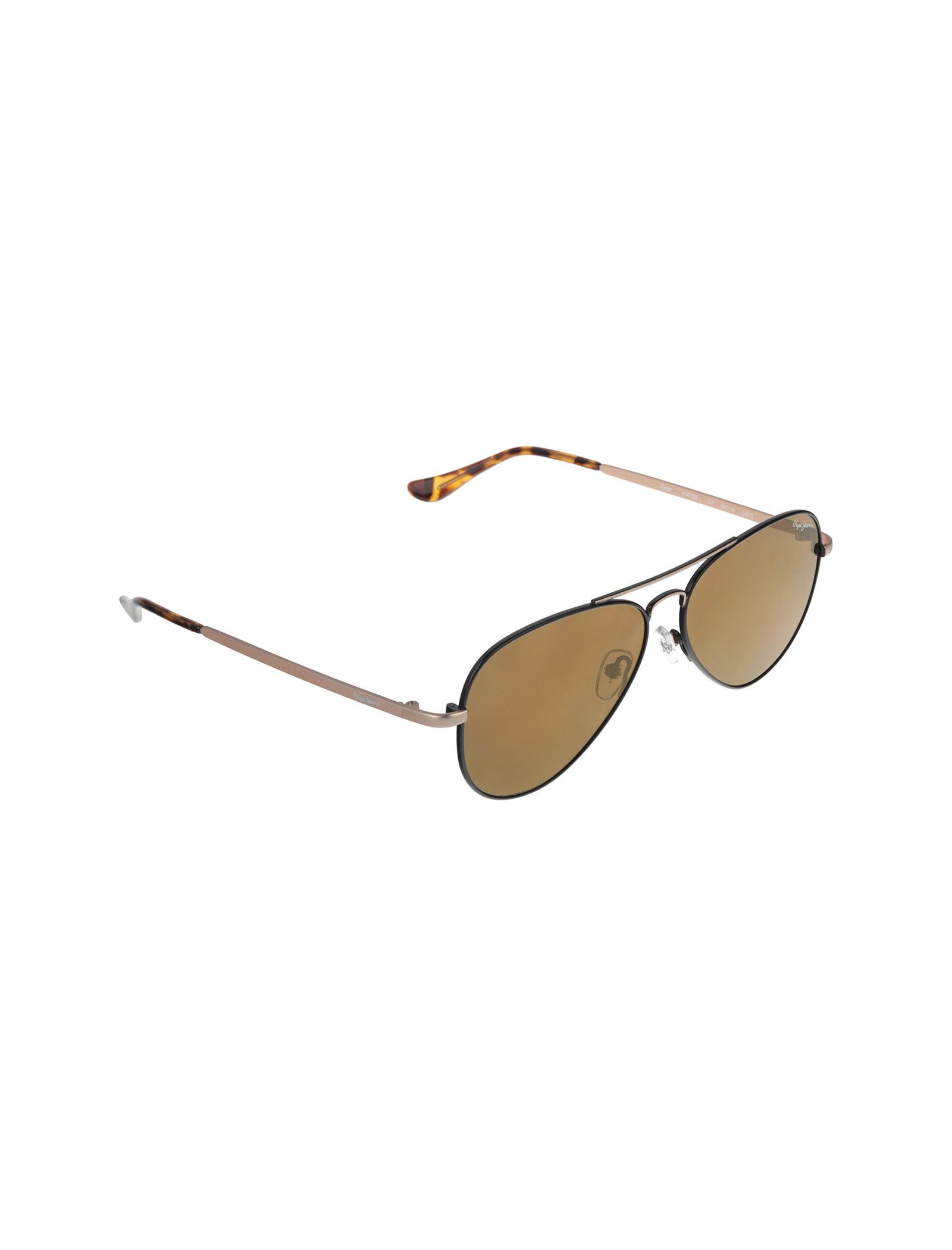 عینک آفتابی خلبانی زنانه - پپه جینز - مشکي و طلايي - 3