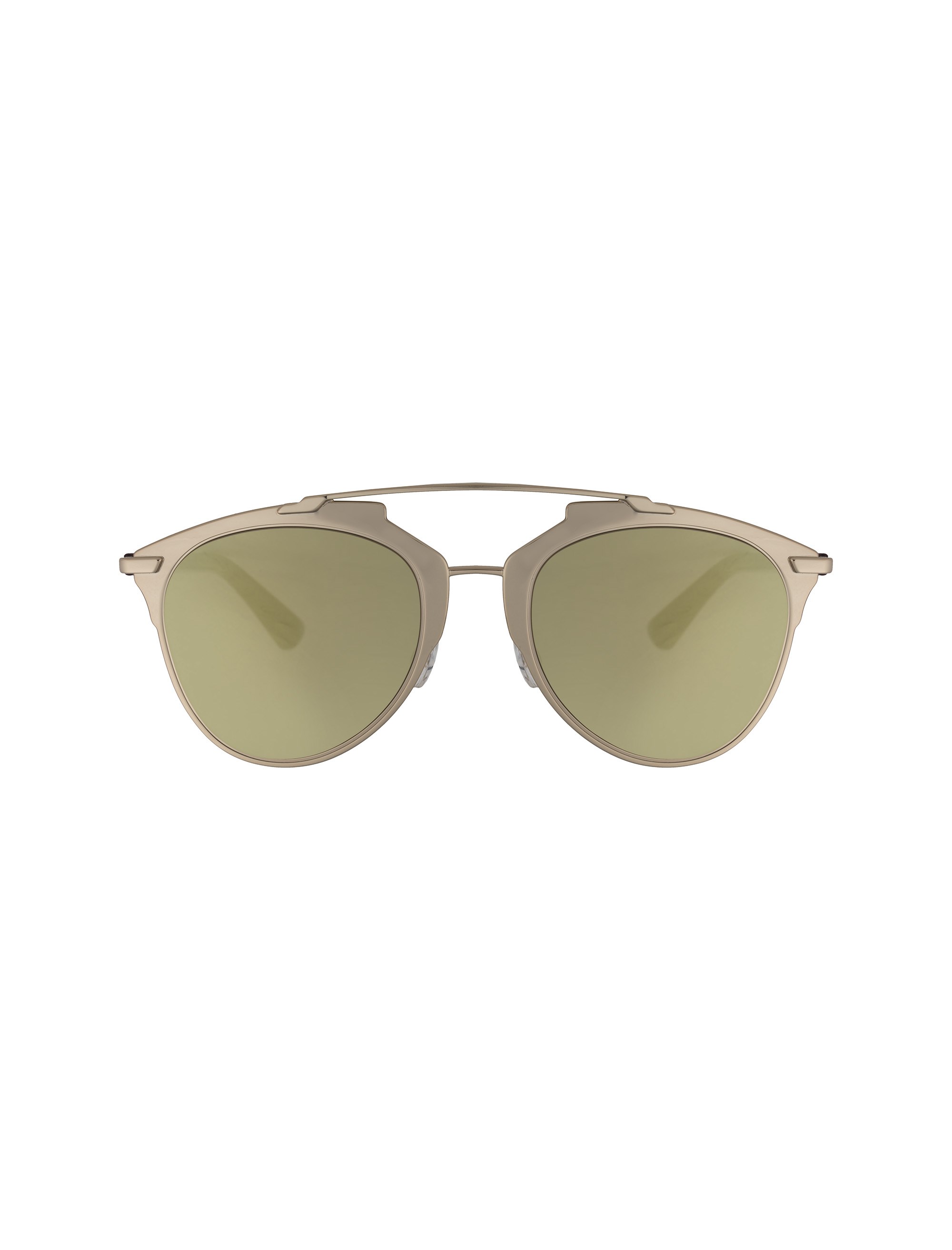 عینک آفتابی خلبانی زنانه - دیور - طلايي و بادمجاني - 1