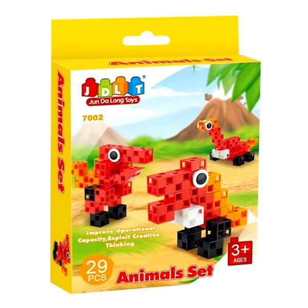 ساختنی جی دی ال تی مدل حیوانات مجموعه 4عدی کد7001الی7004