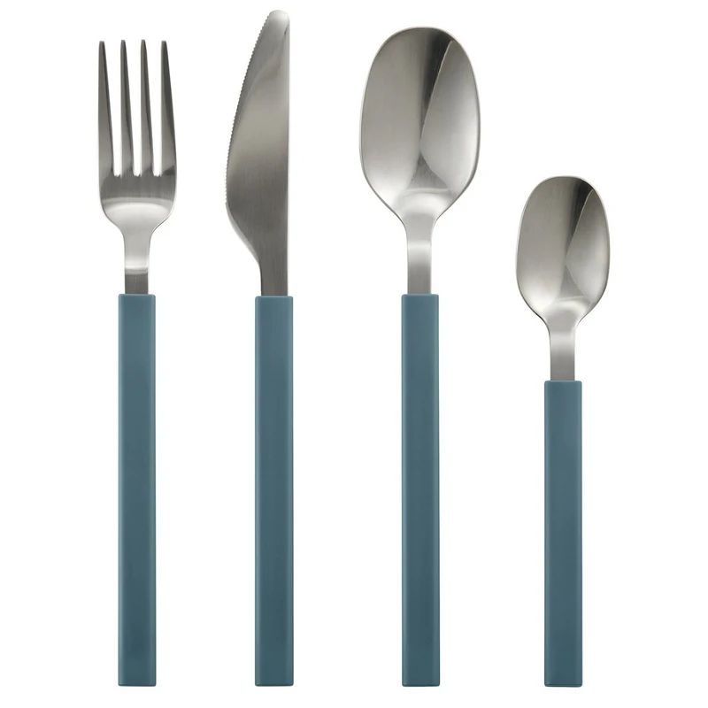 سرویس قاشق، چنگال و کارد 16 پارچه 4 نفره ایکیا مدل 02