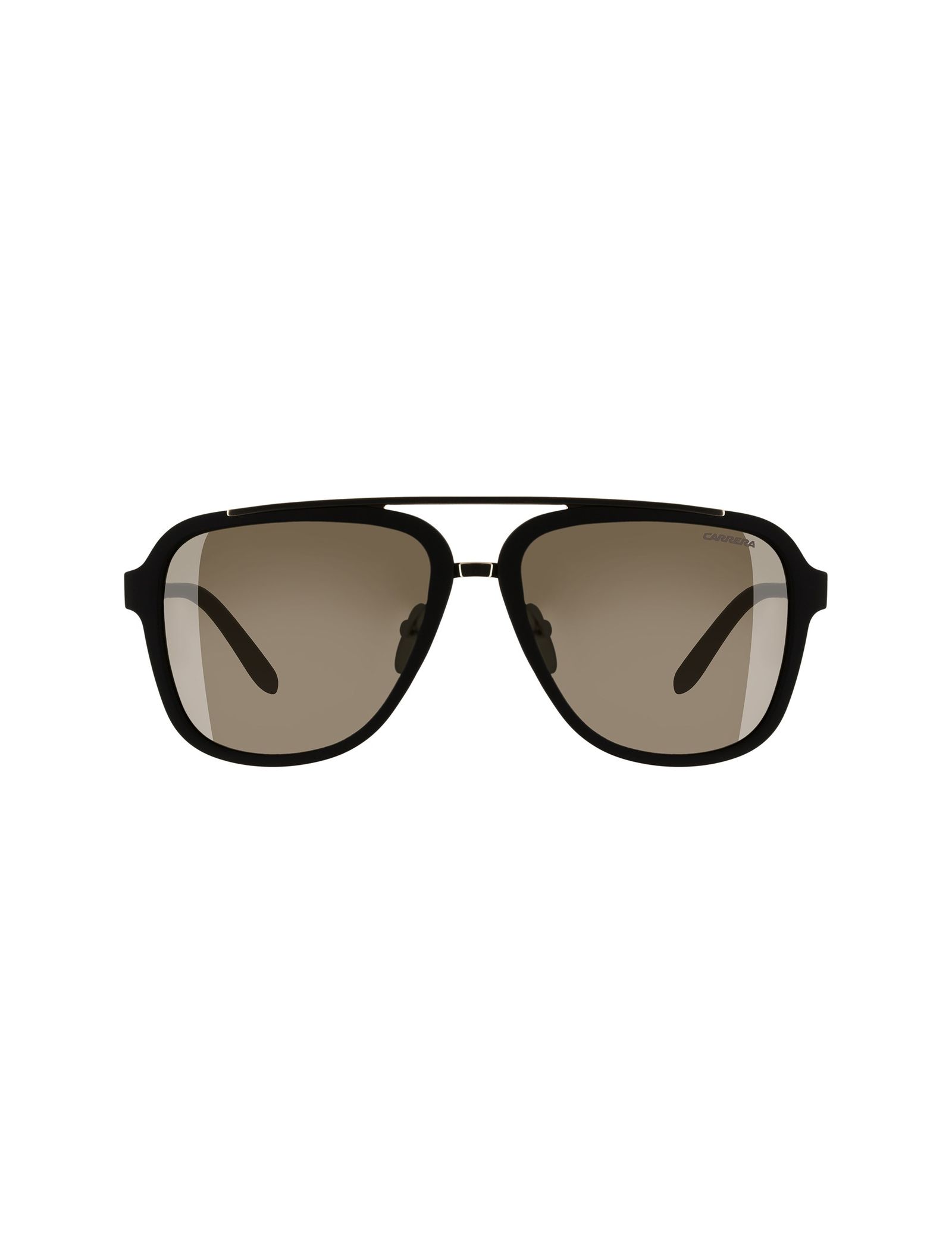 عینک آفتابی خلبانی مردانه - کاررا - مشکي مات - 1