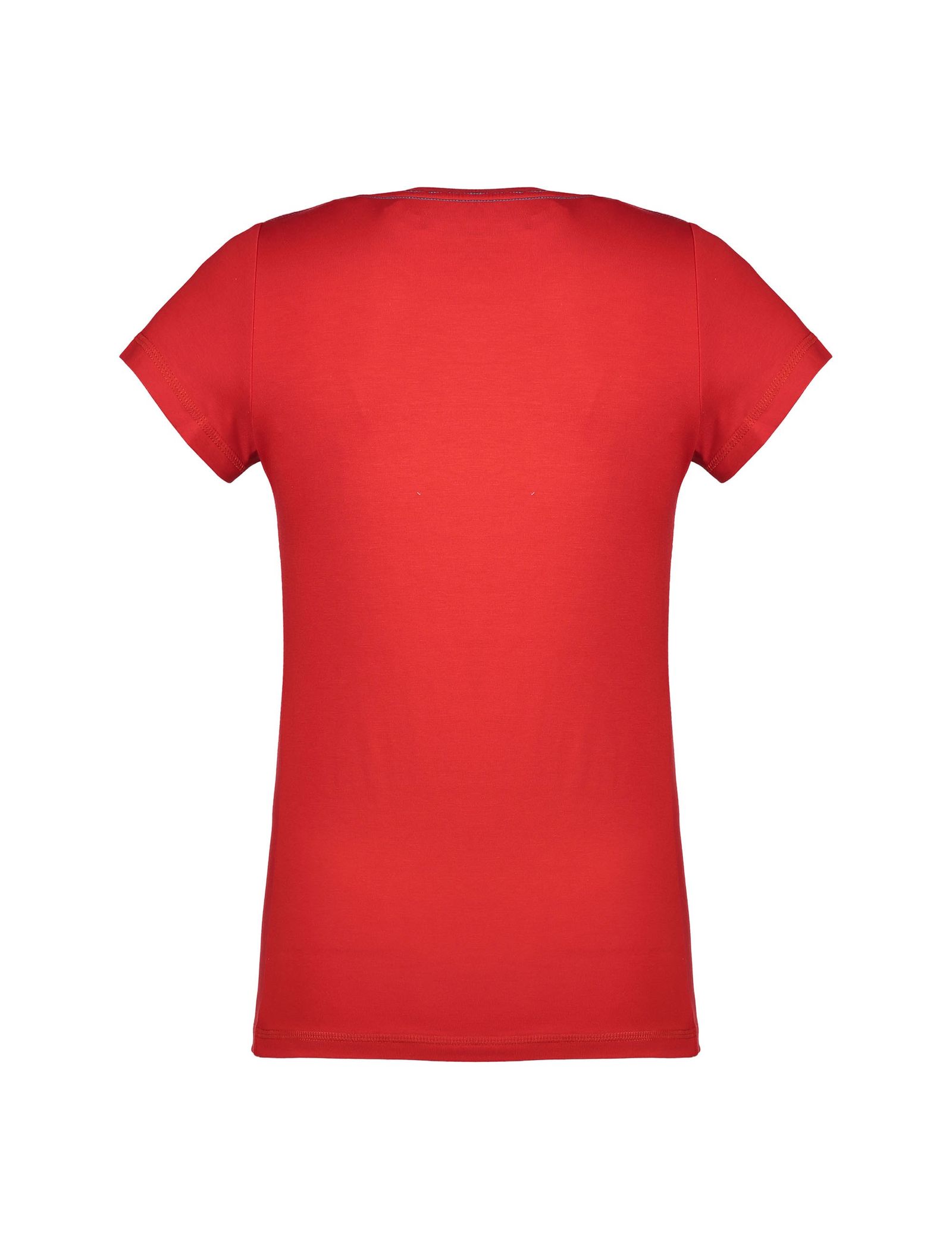 تی شرت و شلوار راحتی ویسکوز زنانه - ناربن - قرمز و آبي - 4