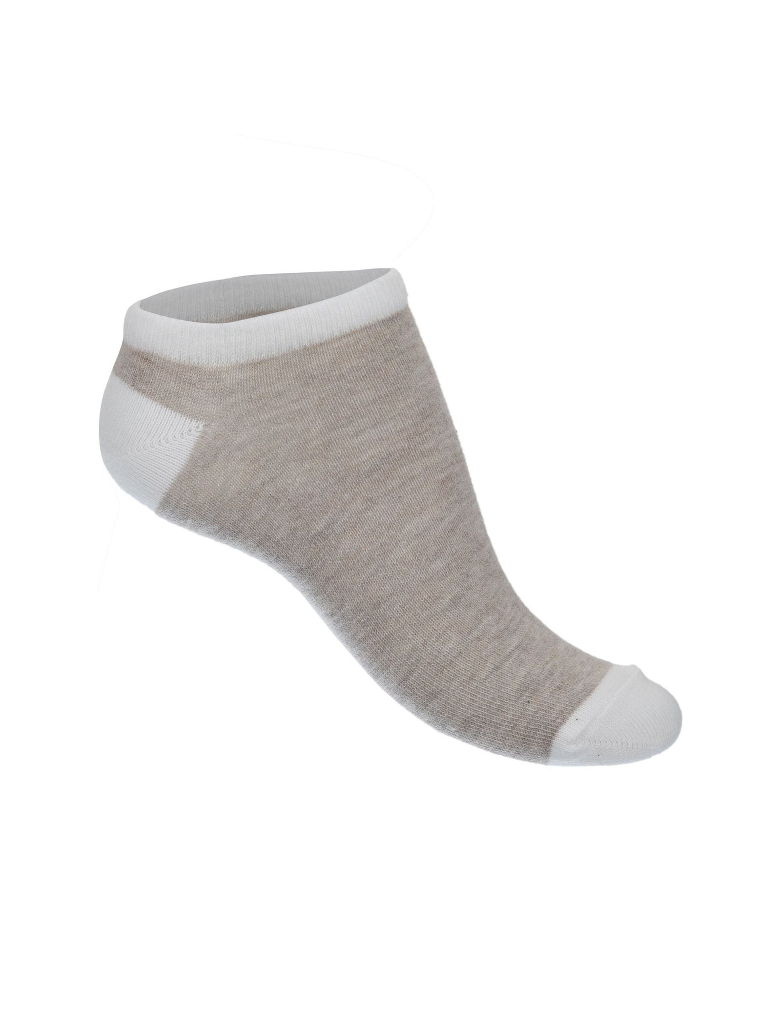 جوراب نخی بدون ساق زنانه بسته 3 عددی - مادام کوکو - سرمه اي/مشکي - 19