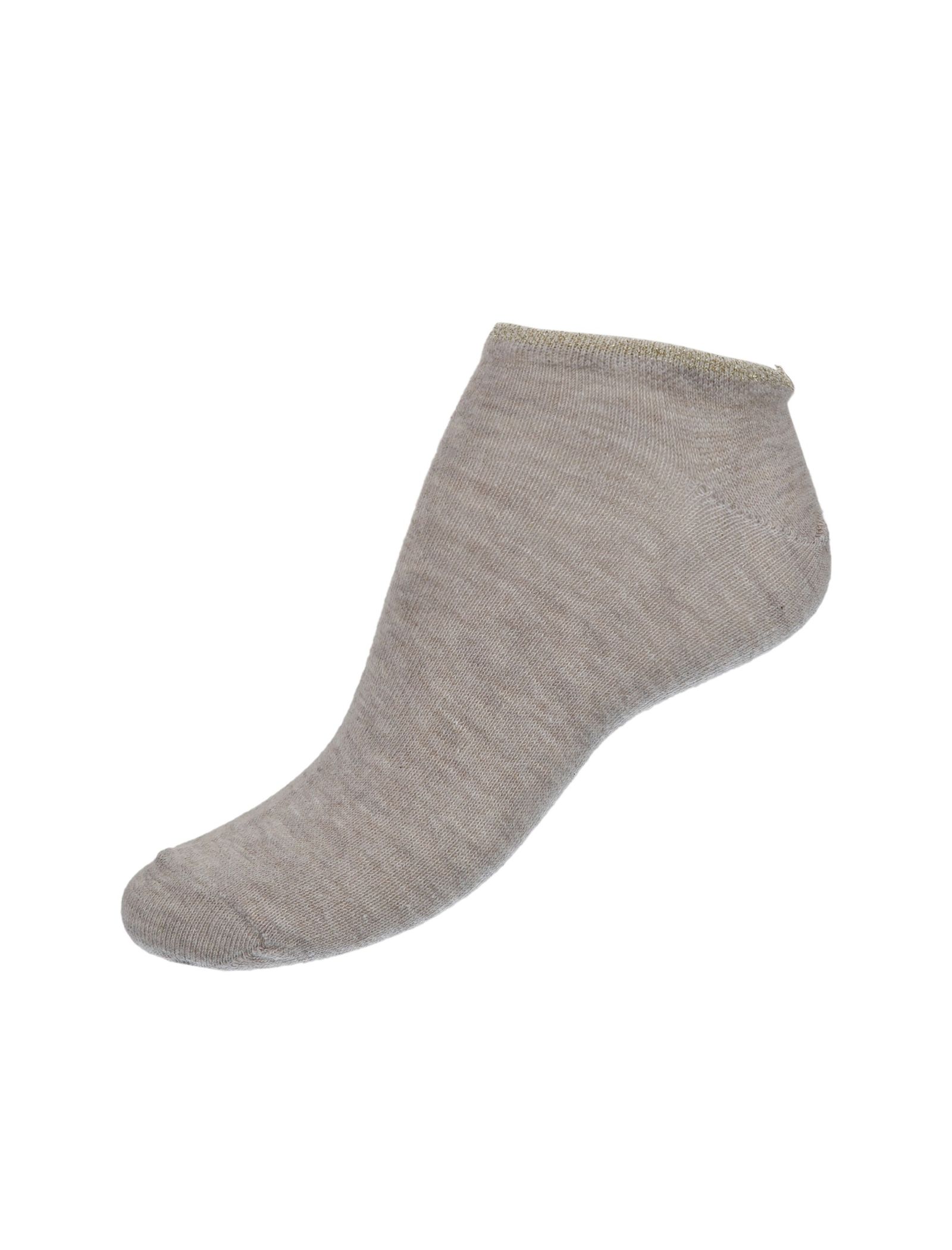 جوراب نخی بدون ساق زنانه بسته 3 عددی - مادام کوکو - سرمه اي/مشکي - 24