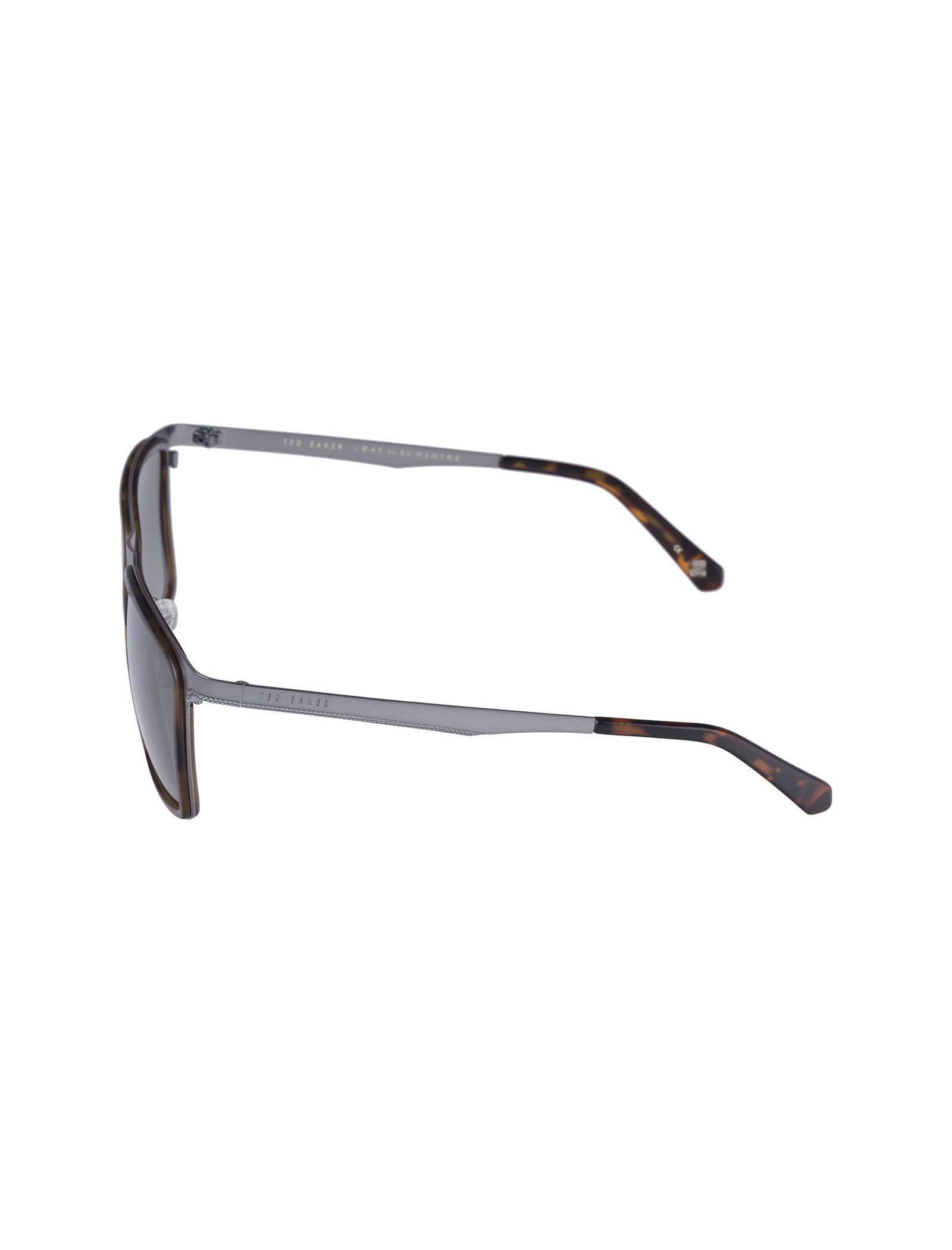 عینک آفتابی ویفرر مردانه - تد بیکر - طوسي و قهوه اي - 4