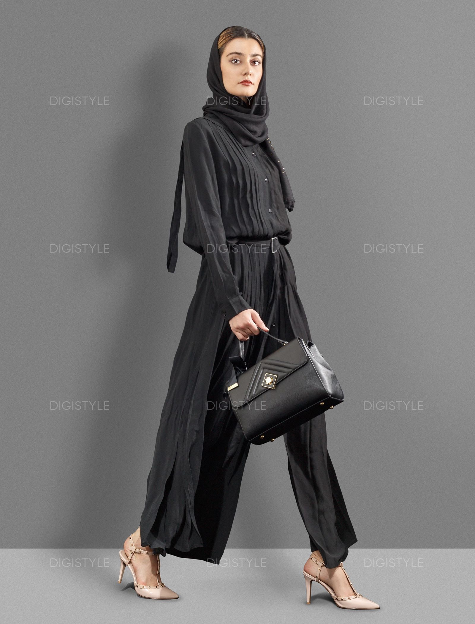 ساعت مچی عقربه ای زنانه - سواروسکی - مشکي - 6