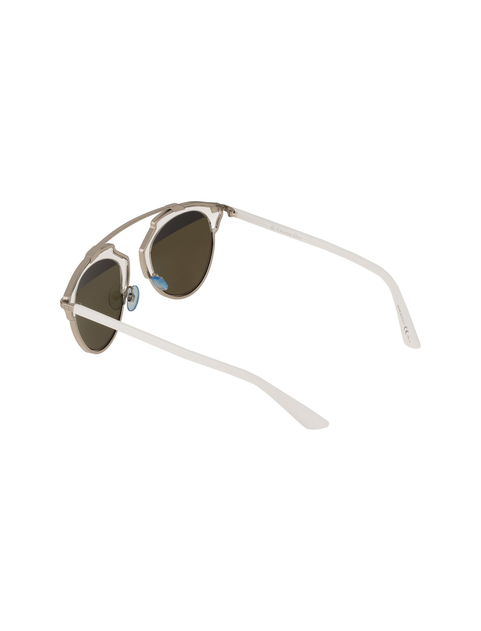 عینک آفتابی پنتوس زنانه - دیور - نقره اي و سفيد - 5