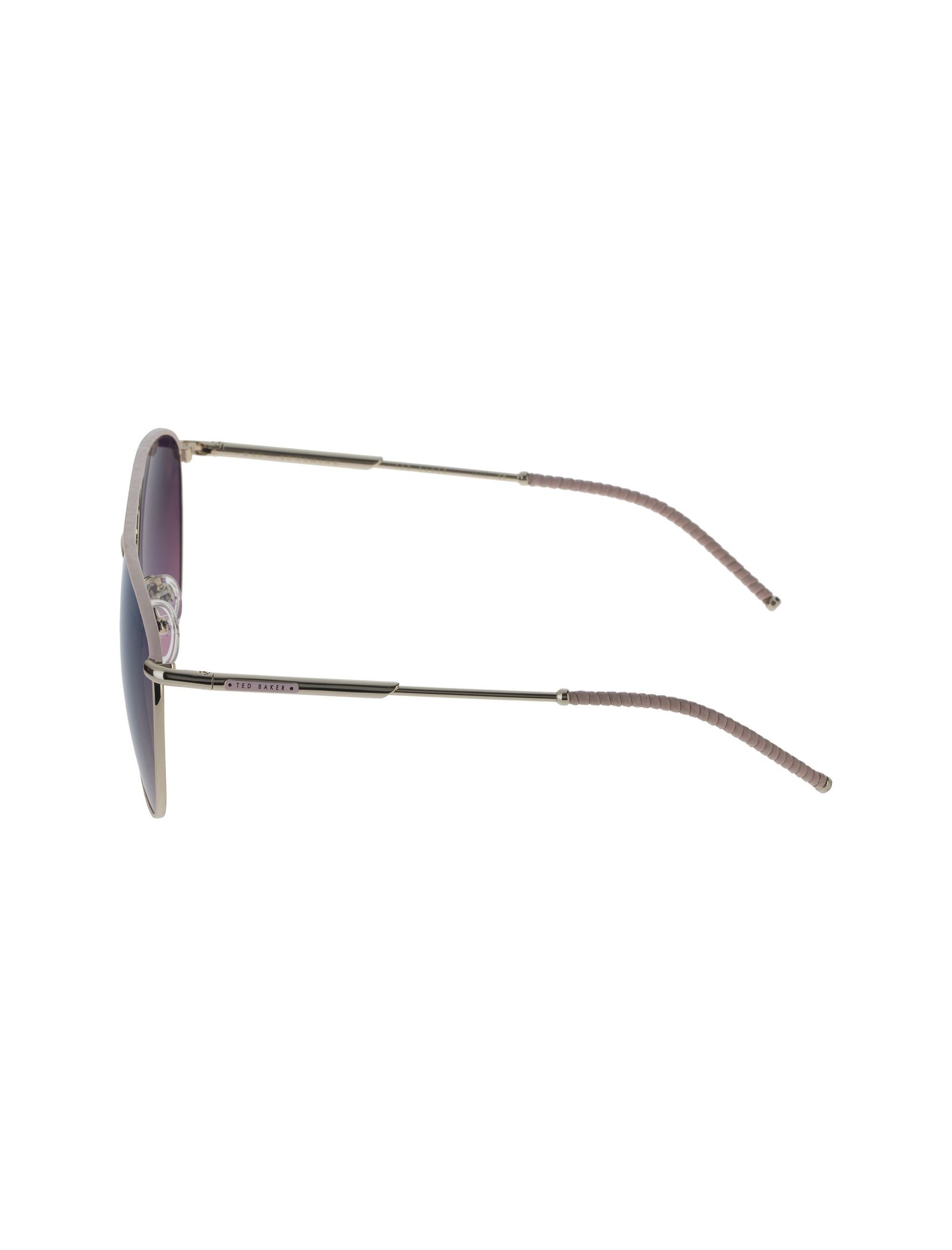 عینک آفتابی خلبانی زنانه - تد بیکر - طلايي و صورتي - 4
