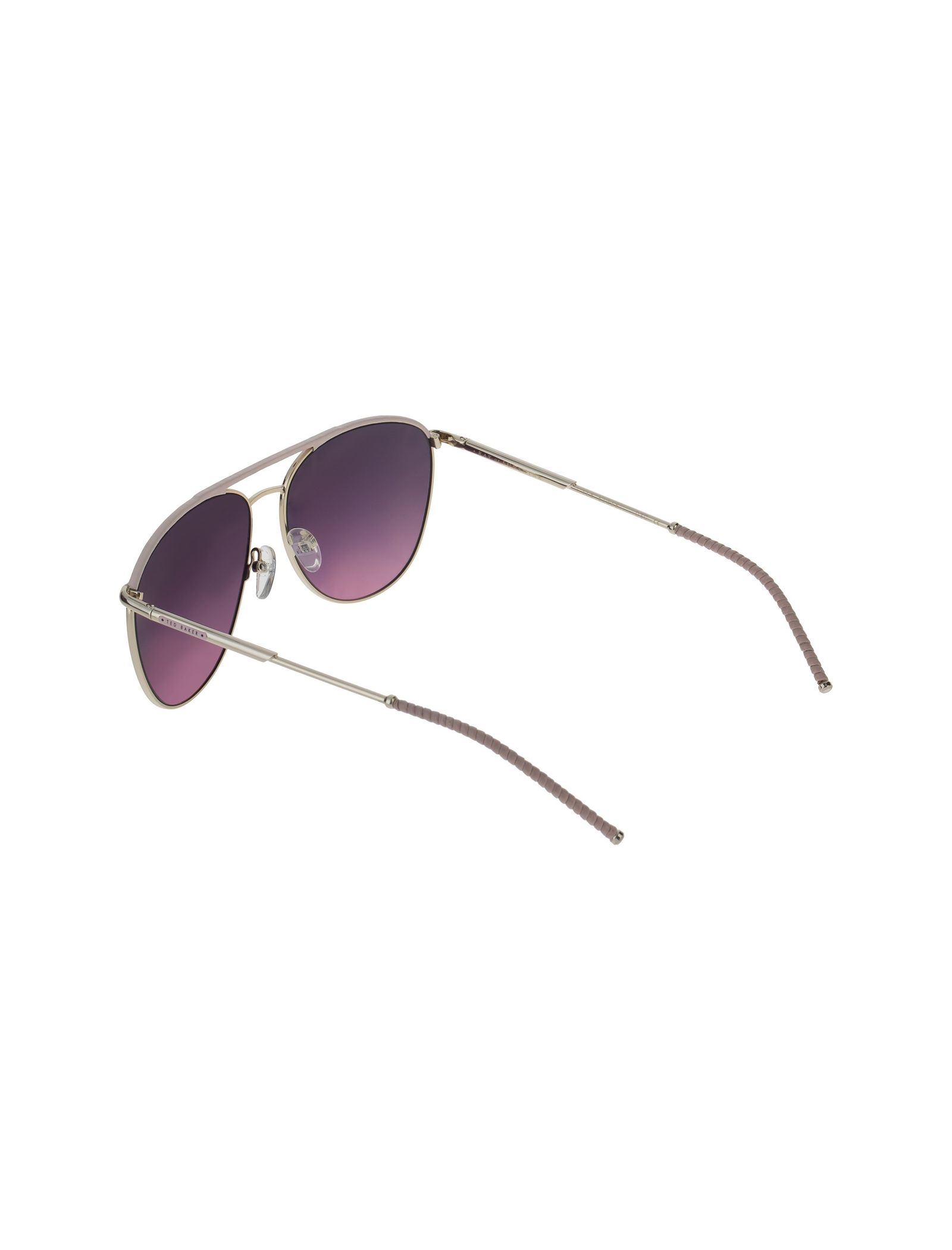 عینک آفتابی خلبانی زنانه - تد بیکر - طلايي و صورتي - 5