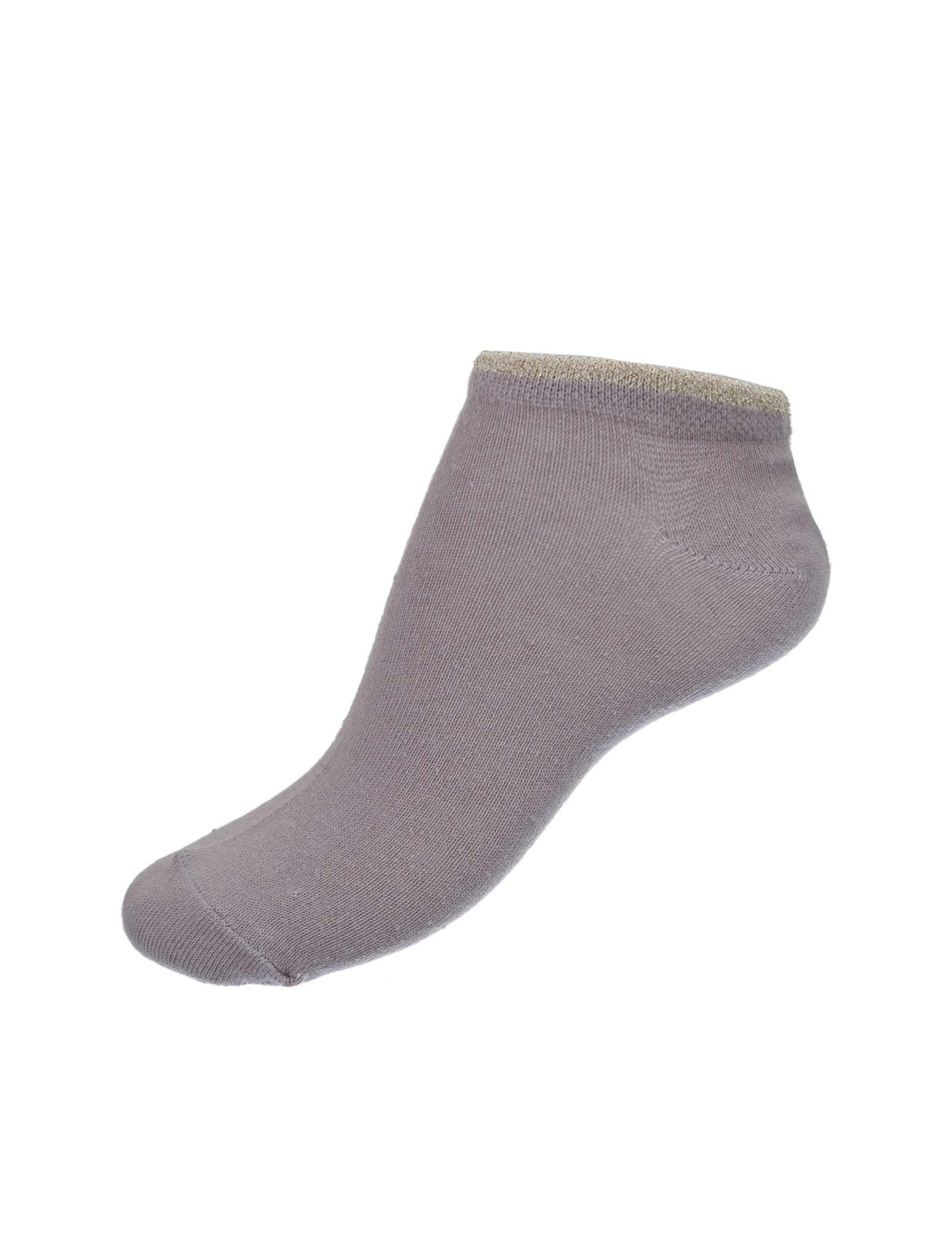 جوراب نخی بدون ساق زنانه بسته 3 عددی - مادام کوکو - سرمه اي/مشکي - 32