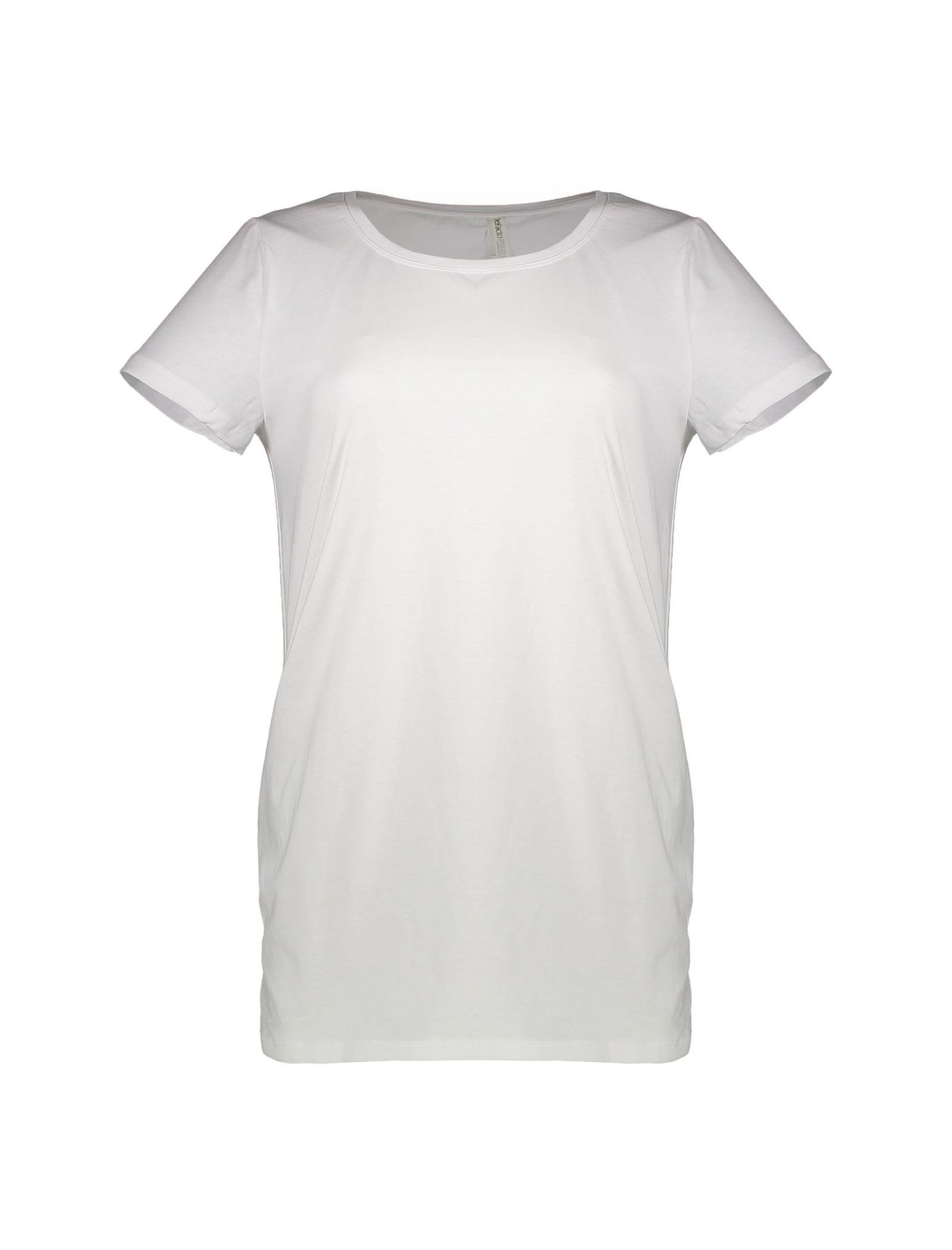 تی شرت نخی یقه گرد بارداری - دفکتو - سفيد - 2