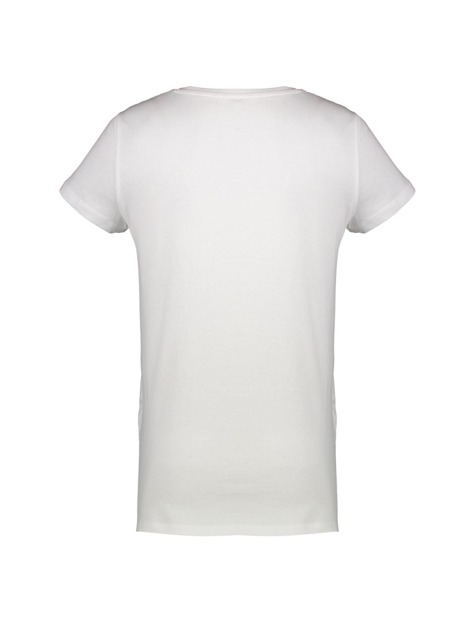 تی شرت نخی یقه گرد بارداری - دفکتو - سفيد - 3