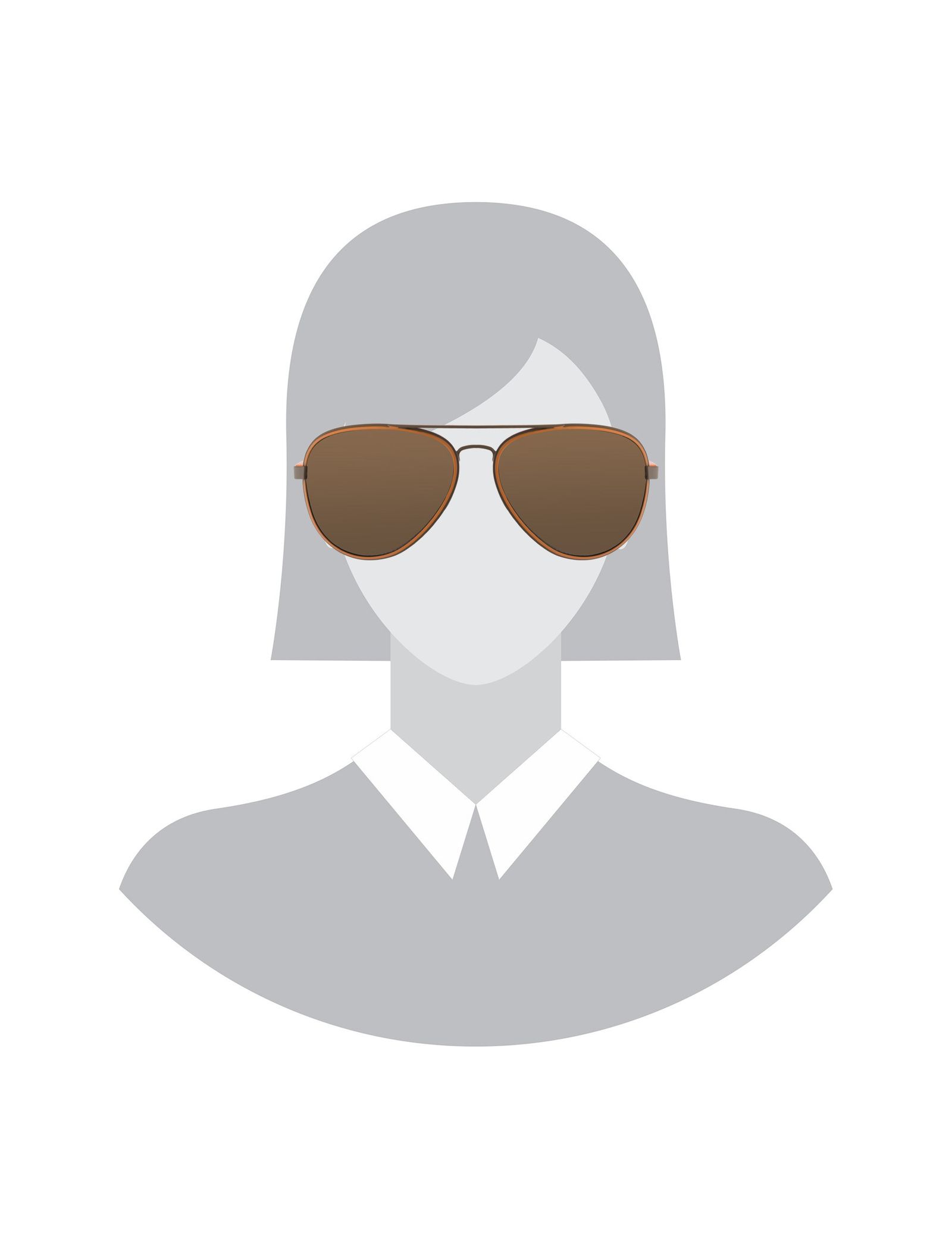 عینک آفتابی خلبانی زنانه - پپه جینز - قهوه اي روشن - 6