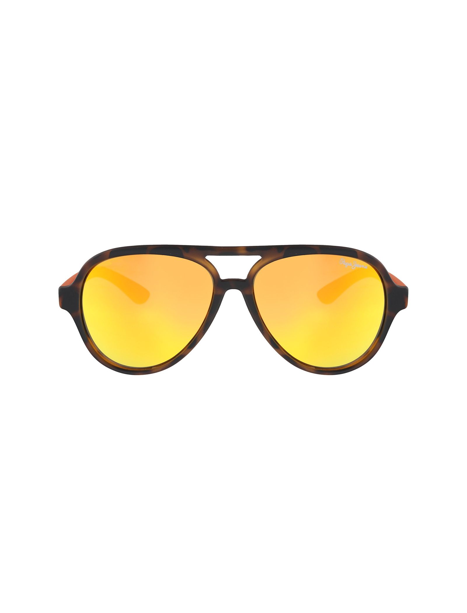 عینک آفتابی خلبانی بچگانه - پپه جینز - قهوه اي و نارنجي - 1