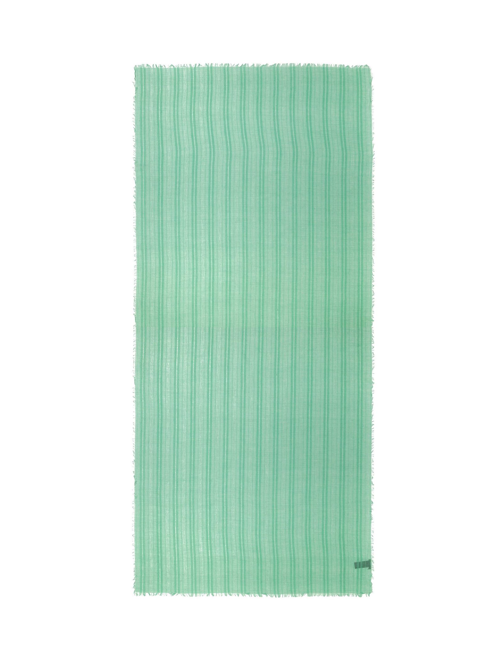 شال ساده زنانه - پارفوا - سبز آبي روشن - 1