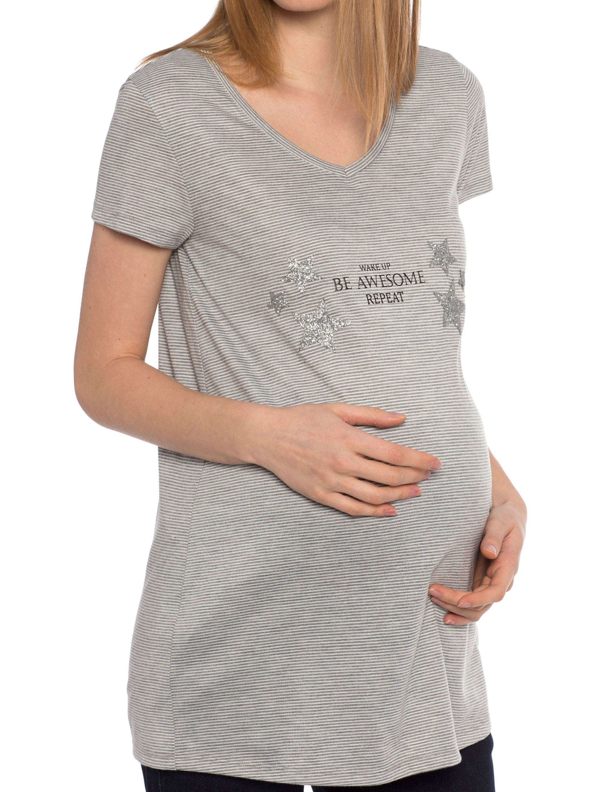 تی شرت طرح دار بارداری - ال سی وایکیکی